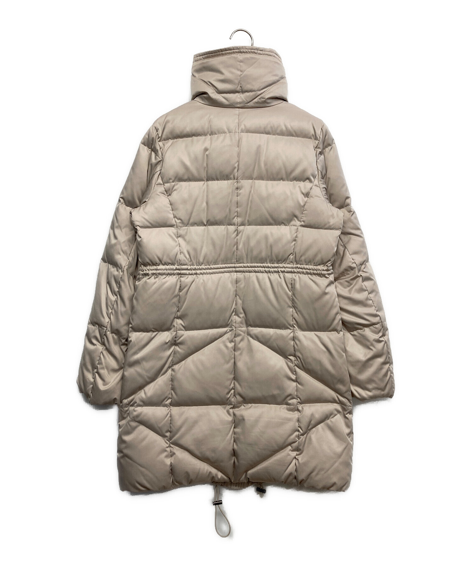 中古・古着通販】自由区 (ジユウク) ダウンコート アイボリー サイズ 