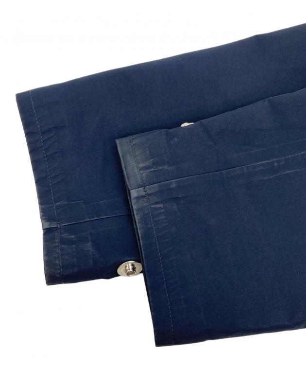 Dunhill ステンカラーコート ネイビー マキシ丈　L〜XLサイズ 中古・古着通販】dunhill (ダンヒル) ステンカラーコート ネイビー