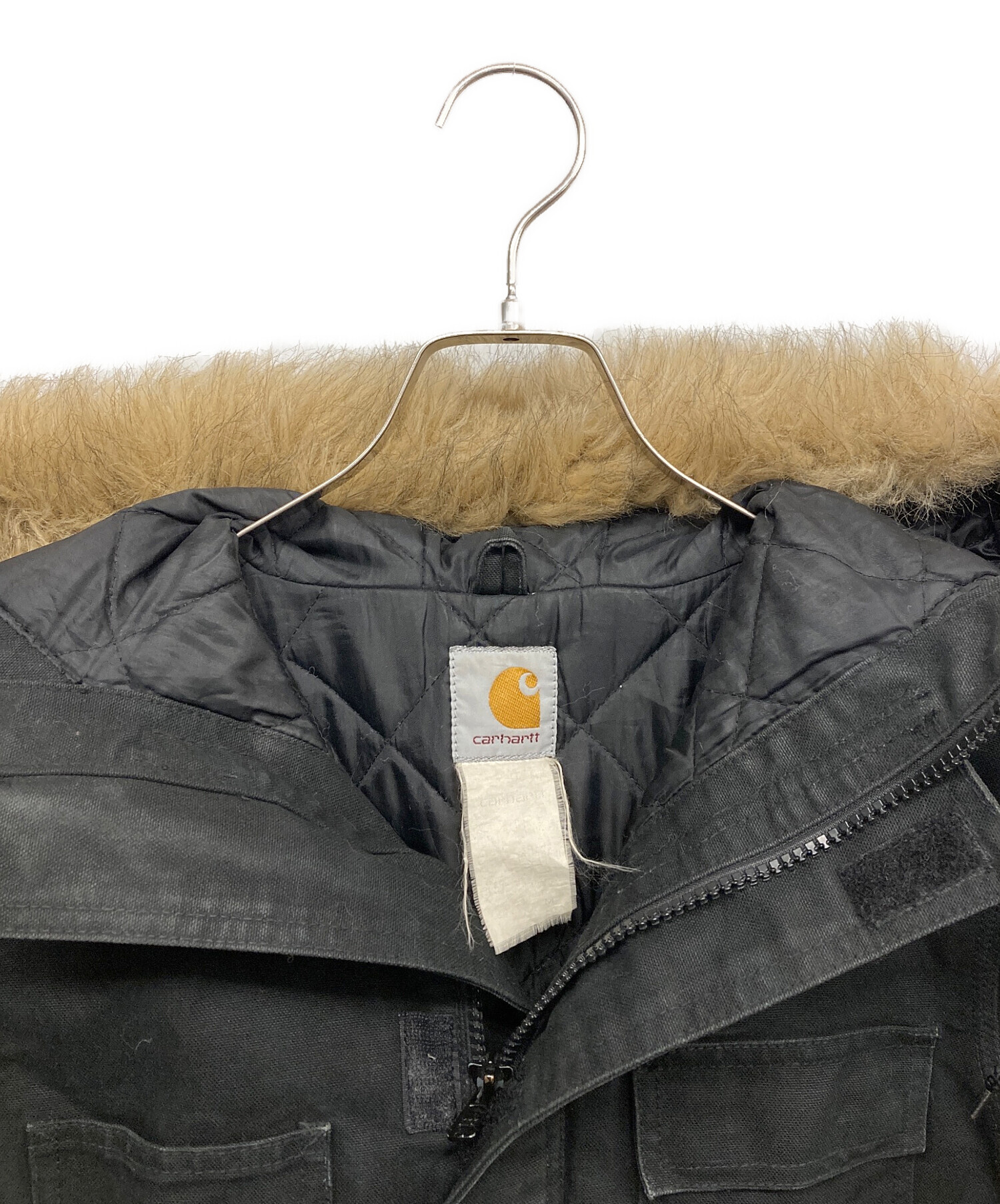中古・古着通販】CarHartt (カーハート) シベリアンパーカー ブラック