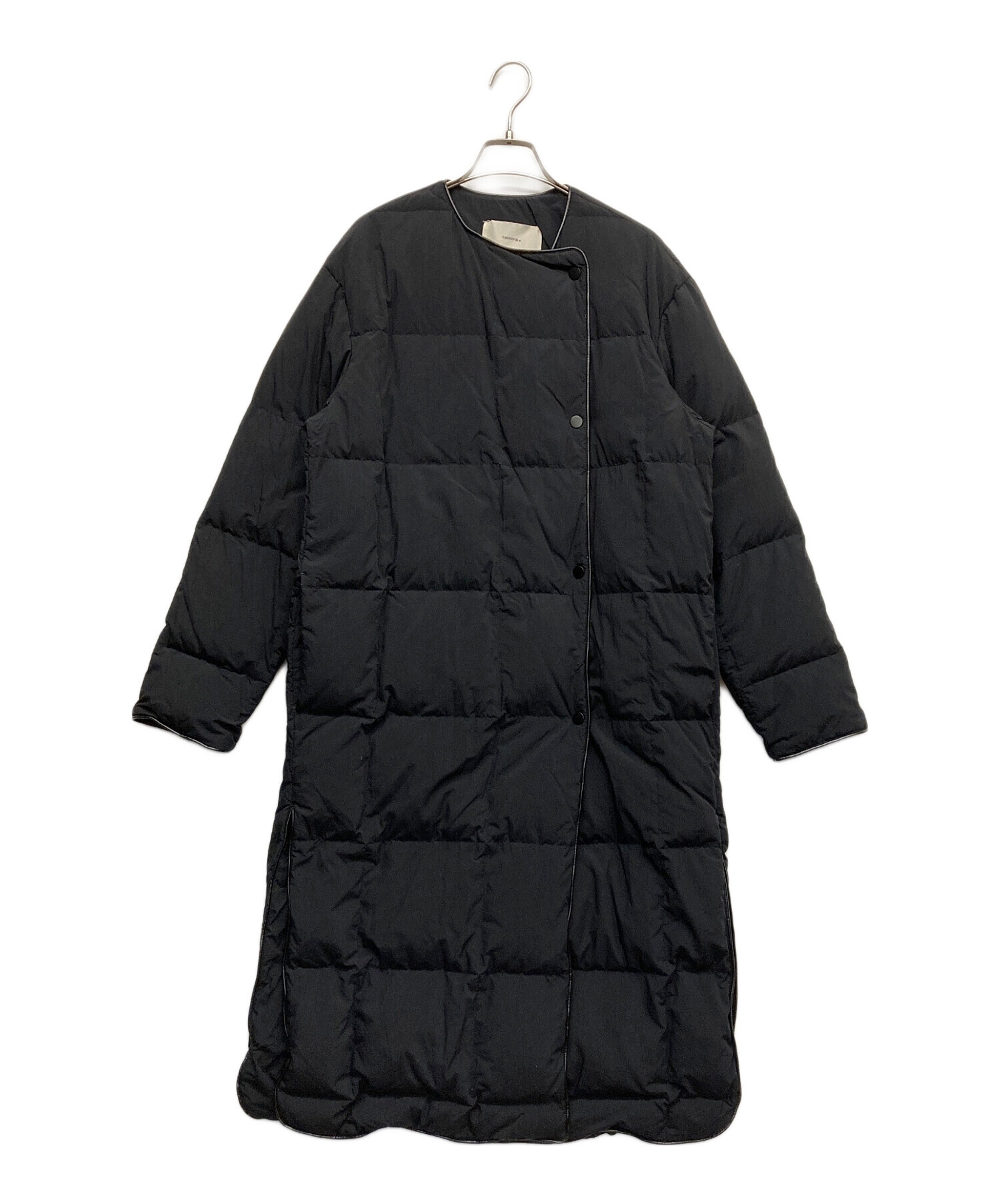 TODAYFUL キルティングダウンコート ブラック　３６ 中古・古着通販】TODAYFUL (トゥデイフル) キルティングダウンコート