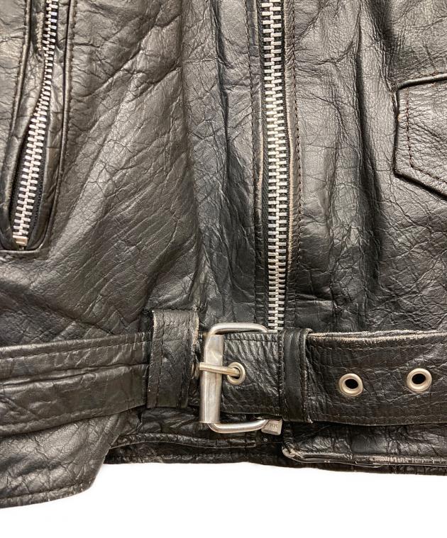 中古・古着通販】hot leathers (ホットレザーズ) ライダースレザー