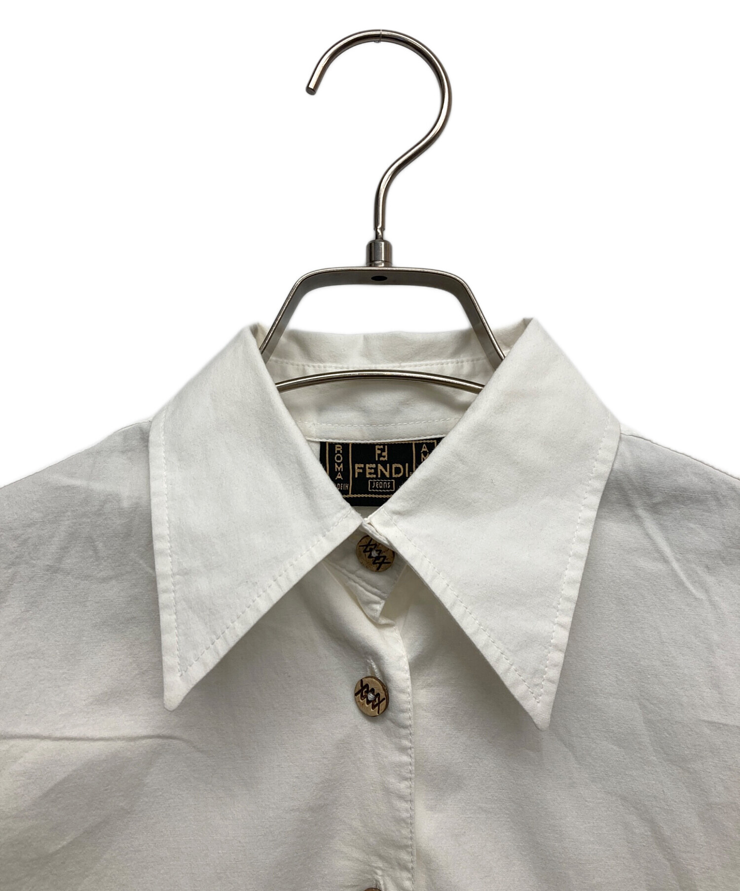 中古・古着通販】FENDI jeans (フェンディ ジーンズ) 長袖シャツ