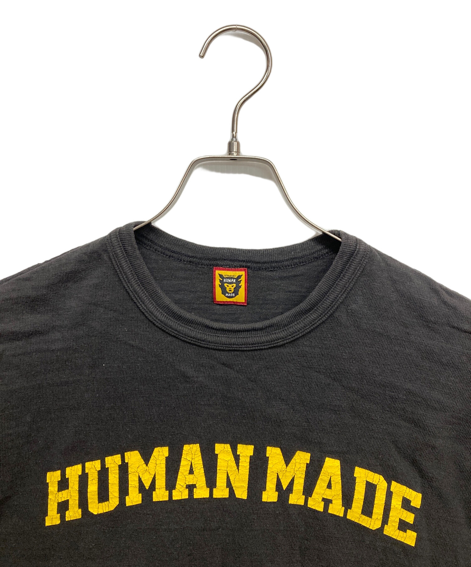 中古・古着通販】HUMAN MADE (ヒューマンメイド) ロゴプリントTシャツ