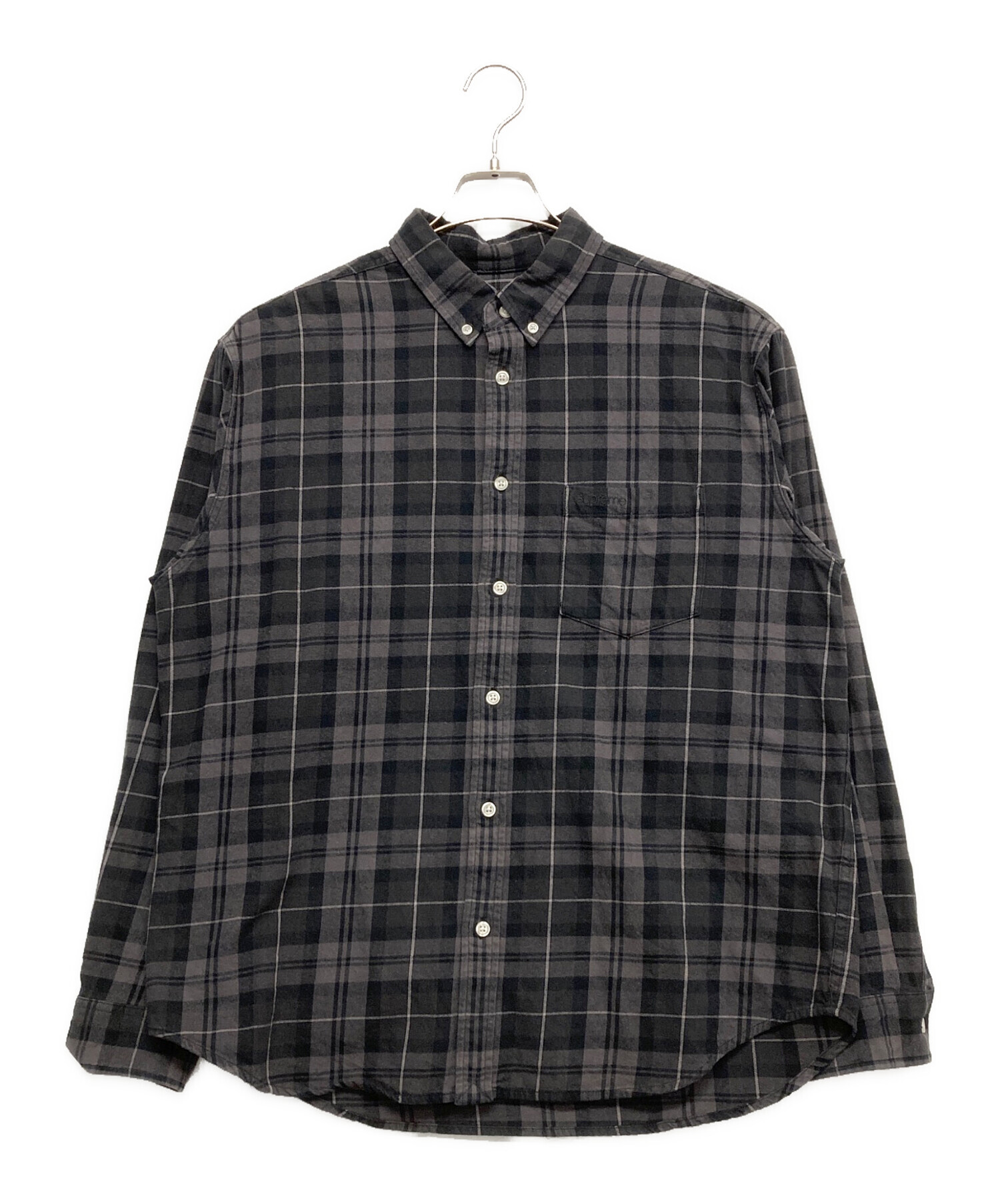 中古・古着通販】SUPREME (シュプリーム) Plaid flannel shirt