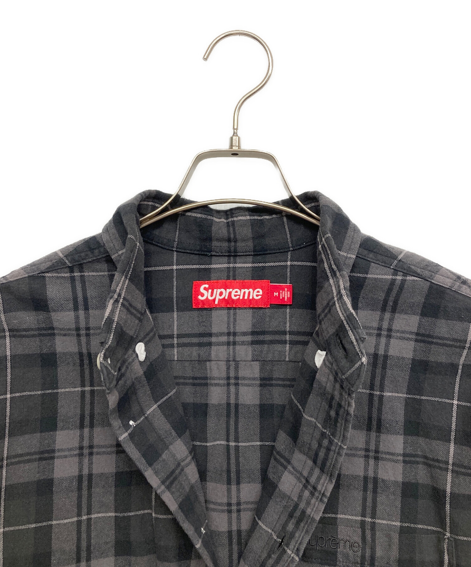 中古・古着通販】SUPREME (シュプリーム) Plaid flannel shirt