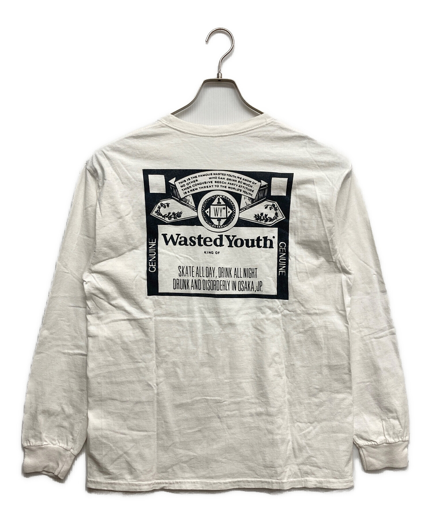 中古・古着通販】WASTED YOUTH (ウェイステッドユース) ロングスリーブ