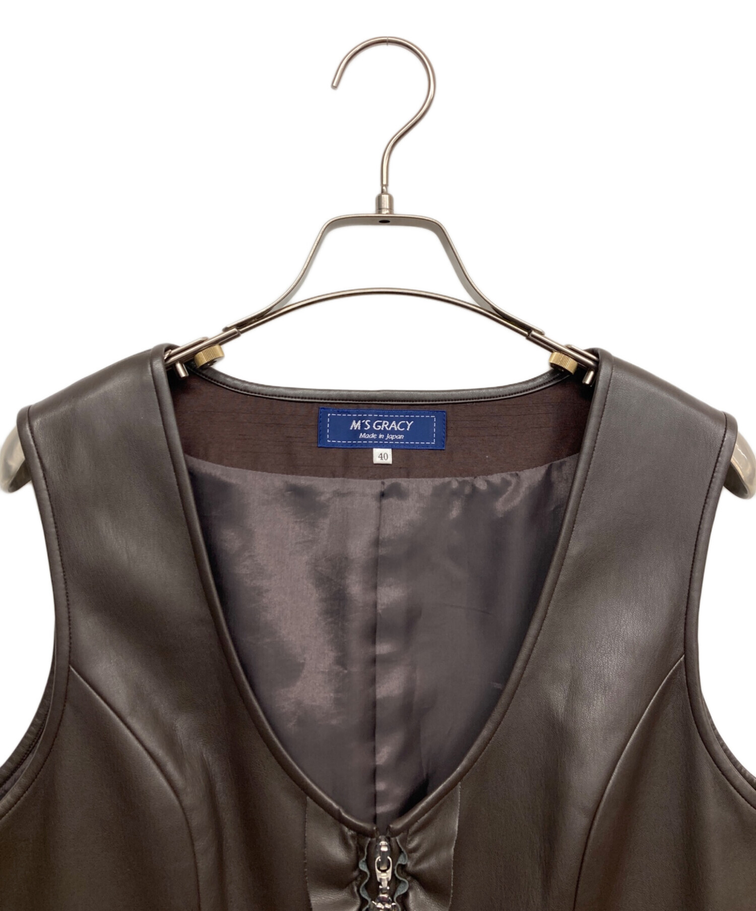 中古・古着通販】M'S GRACY (エムズグレイシー) フリルノースリーブ