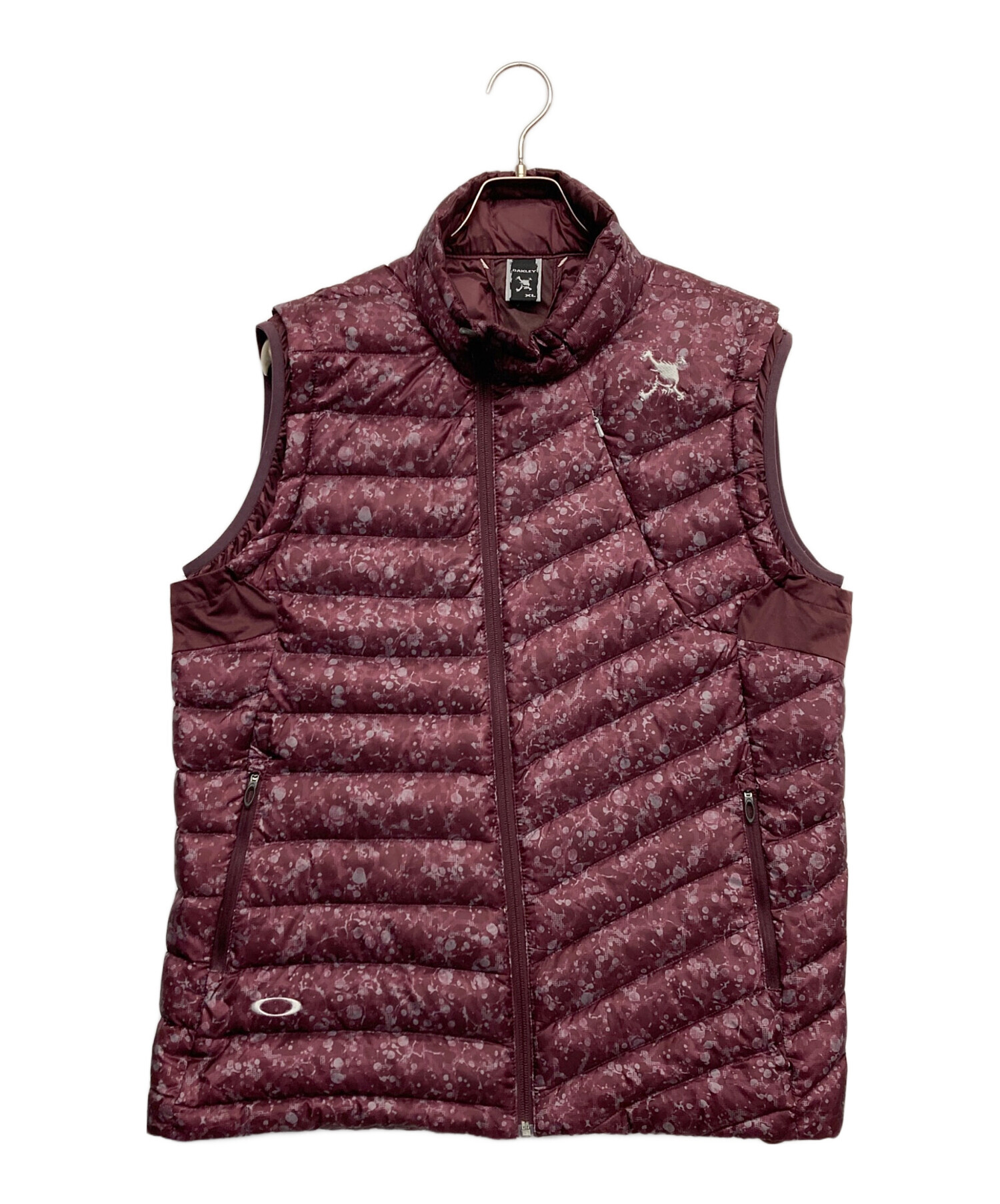 中古・古着通販】OAKLEY (オークリー) ダウンベスト レッド サイズ:XL