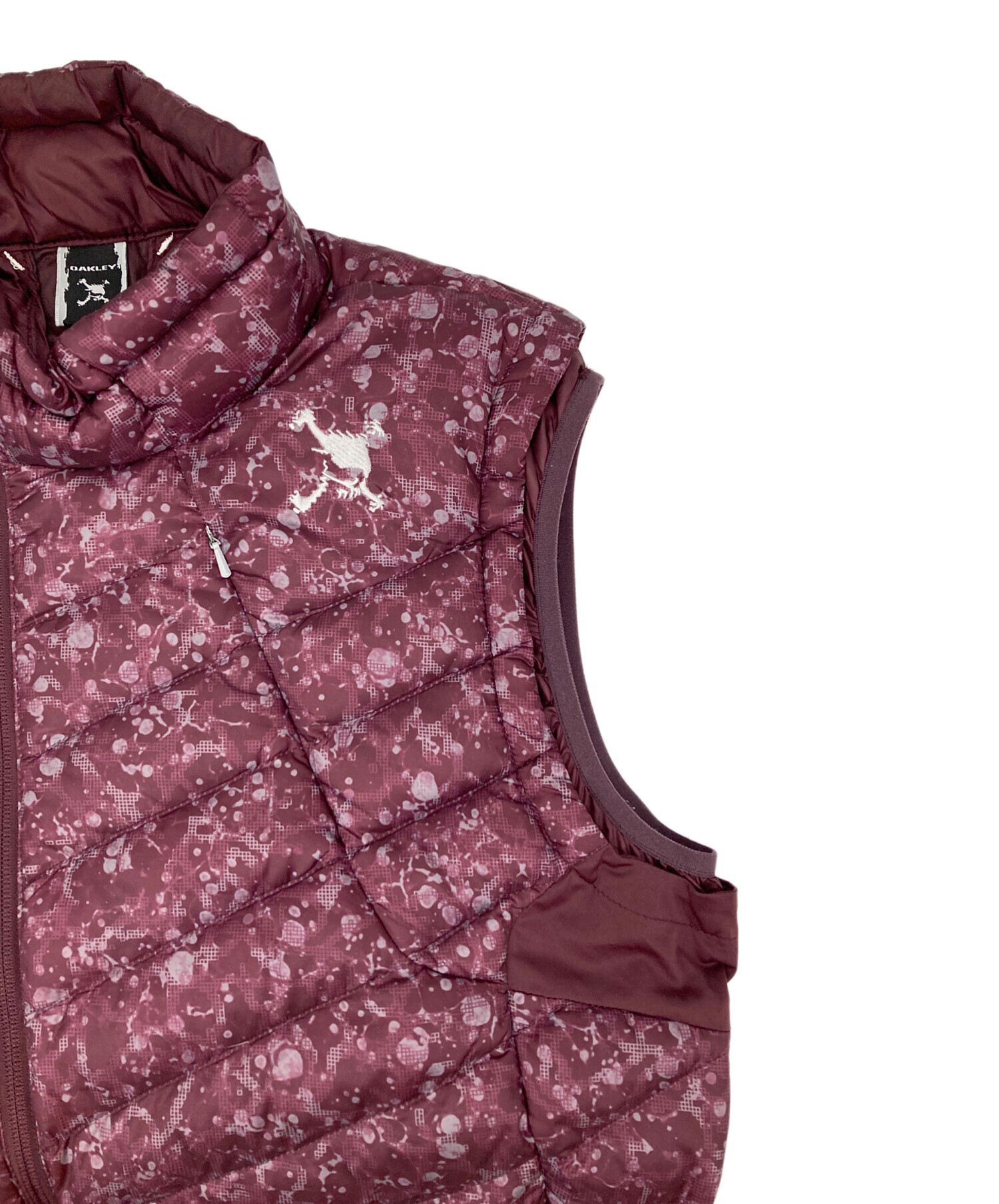 中古・古着通販】OAKLEY (オークリー) ダウンベスト レッド サイズ:XL