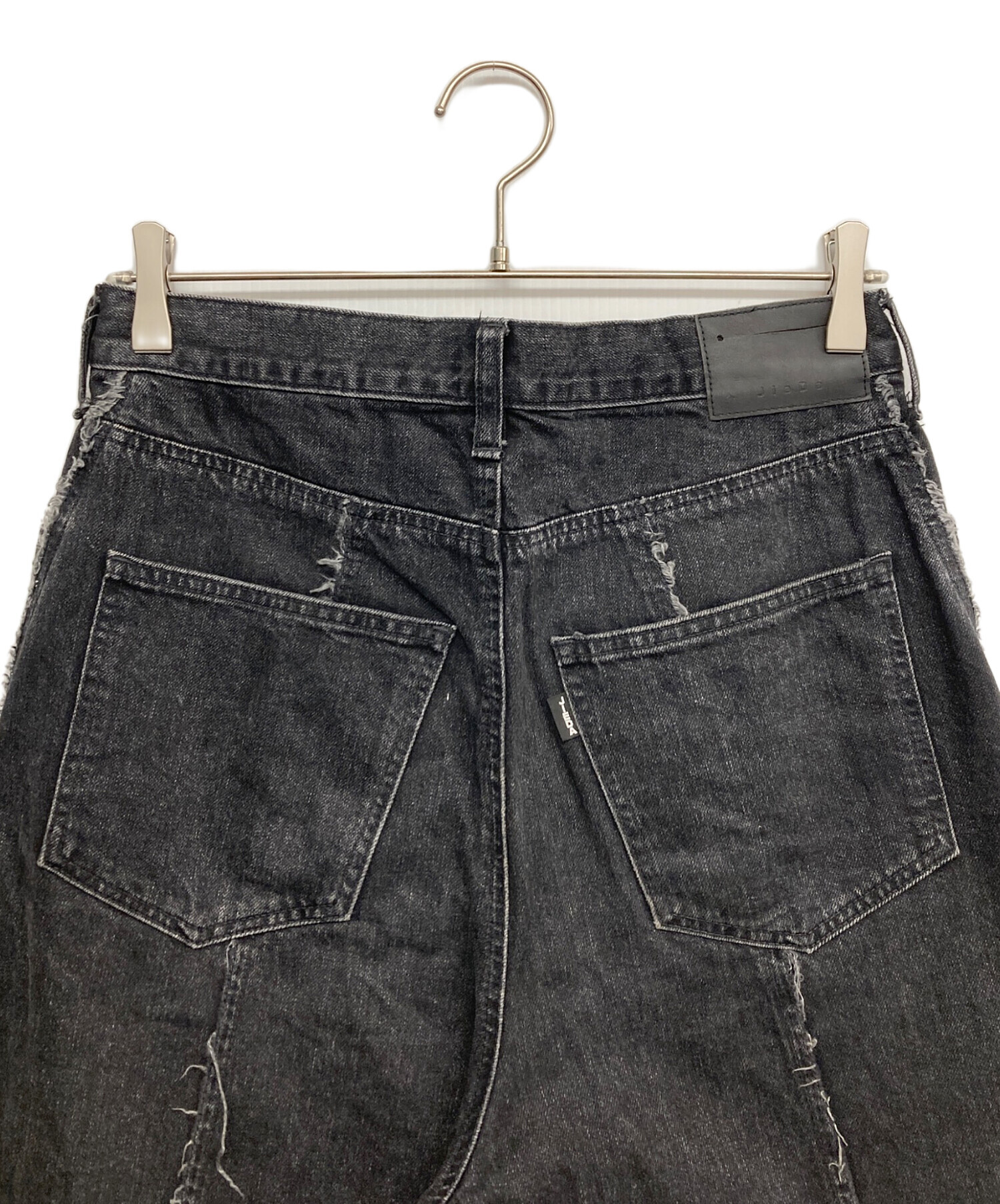 中古・古着通販】jieda (ジエダ) LOOSE FIT JEANS ブラック サイズ:1 