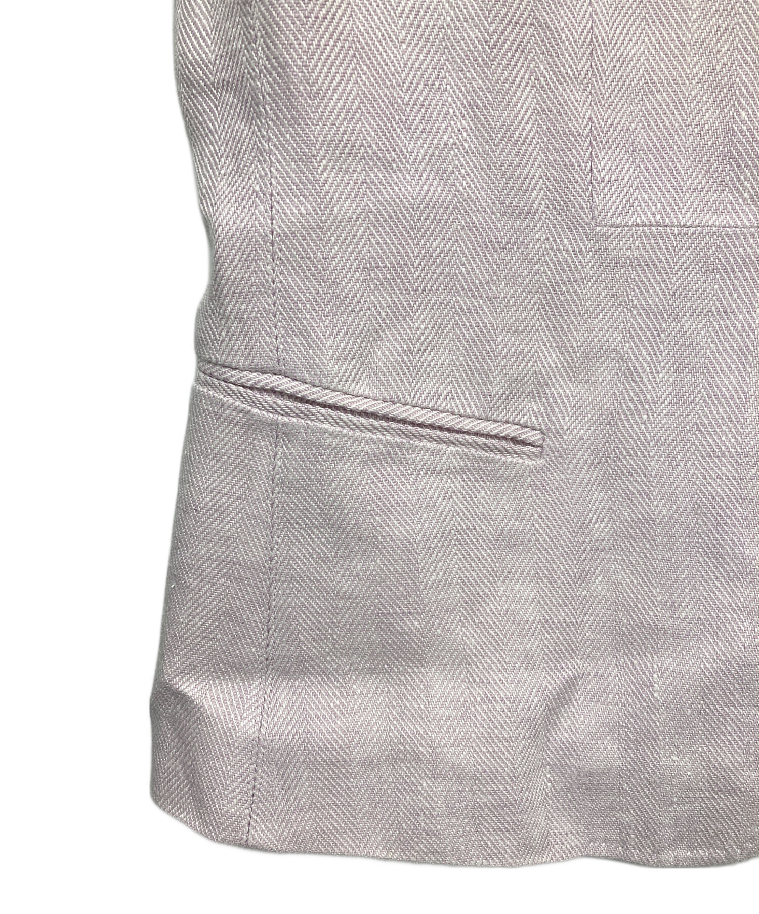 中古・古着通販】MaxMara (マックスマーラ) ノーカラージャケット