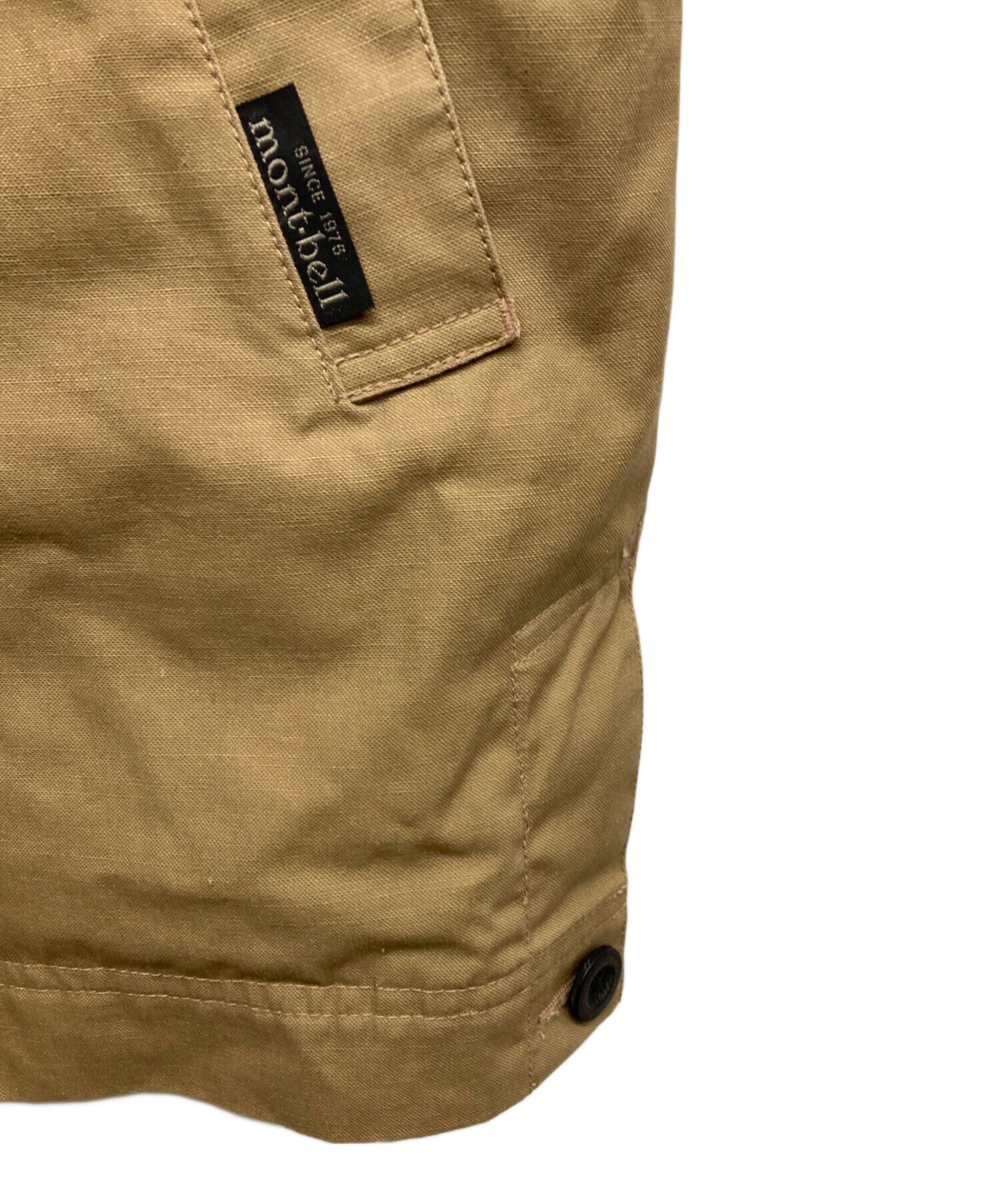 mont-bell ダウンジャケット XL ベージュ 中古・古着通販】mont-bell (モンベル) キャンバスカントリー ダウン