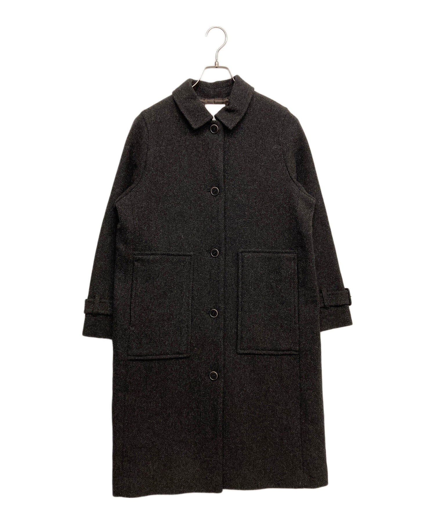 human womanコート human woman（ヒューマンウーマン） ステンカラーコート コート ウール