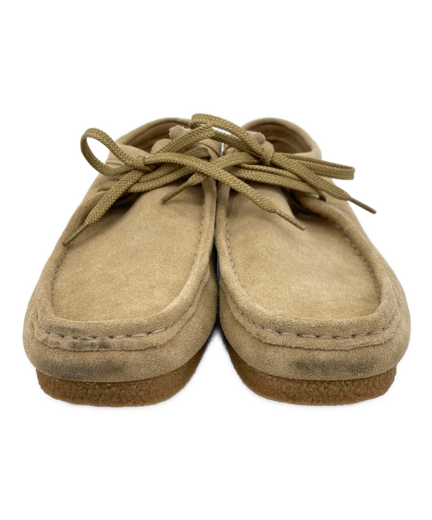 中古・古着通販】CLARKS (クラークス) ワラビー ベージュ サイズ:26.5