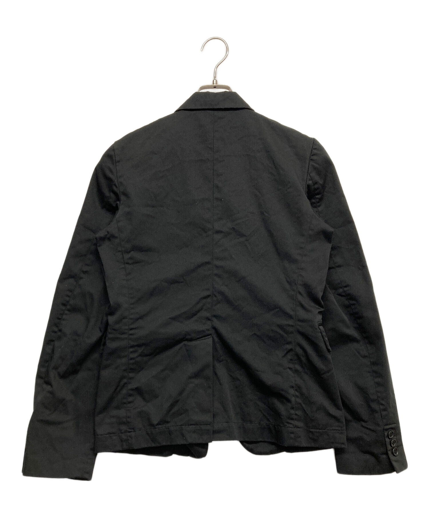 BLACK COMME des GARÇONS テーラードジャケット S 黒 中古・古着通販】BLACK COMME des GARCONS (ブラックコムデギャルソン