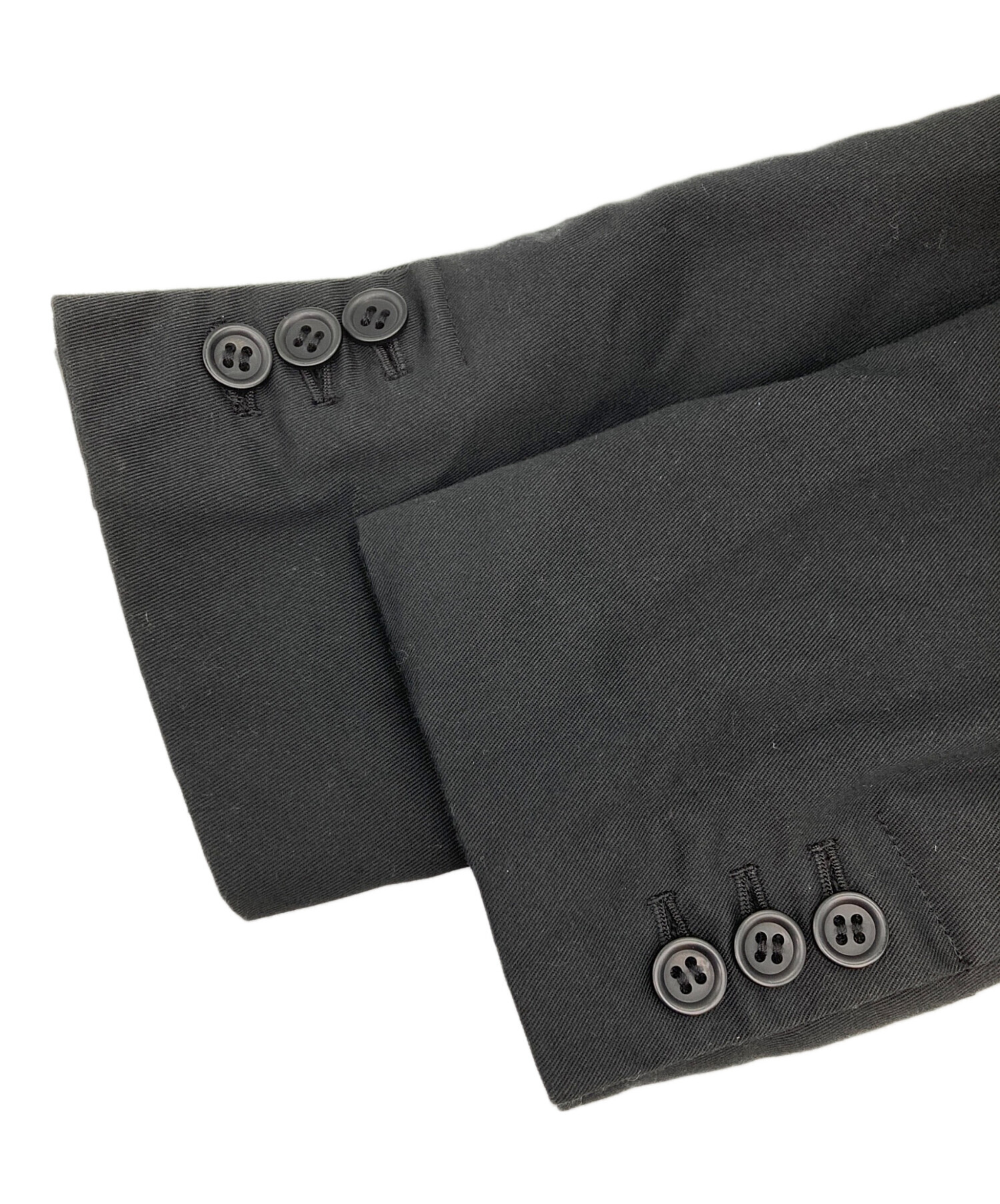 BLACK COMME des GARÇONS テーラードジャケット S 黒 中古・古着通販】BLACK COMME des GARCONS (ブラックコムデギャルソン