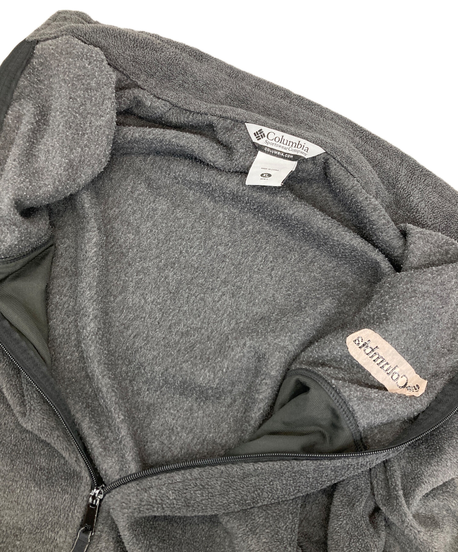 中古・古着通販】Columbia (コロンビア) フリースジャケット グレー