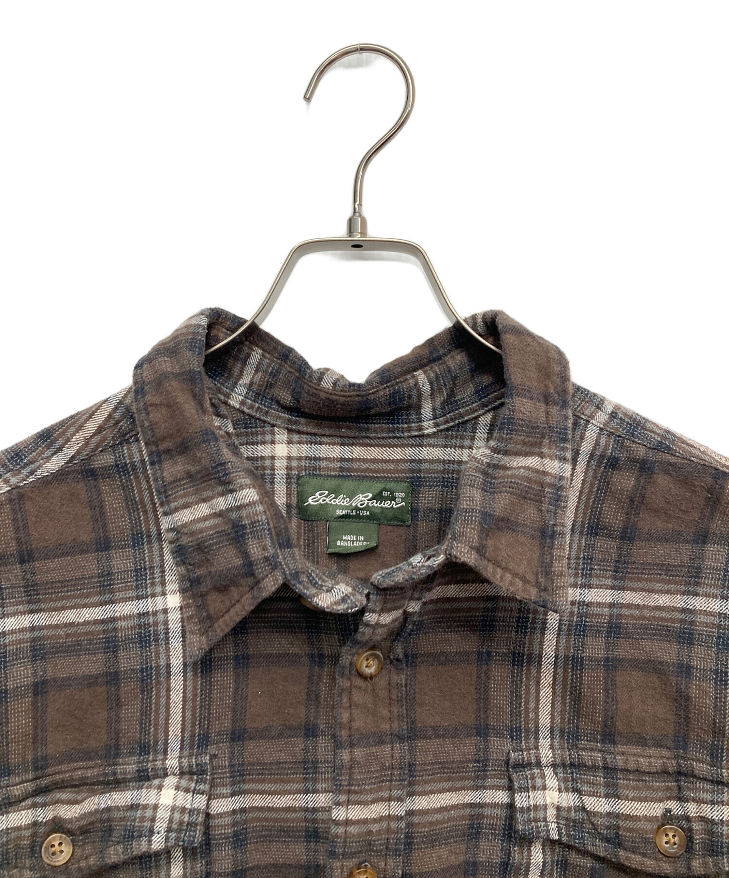 中古・古着通販】Eddie Bauer (エディーバウアー) ワイドチェック