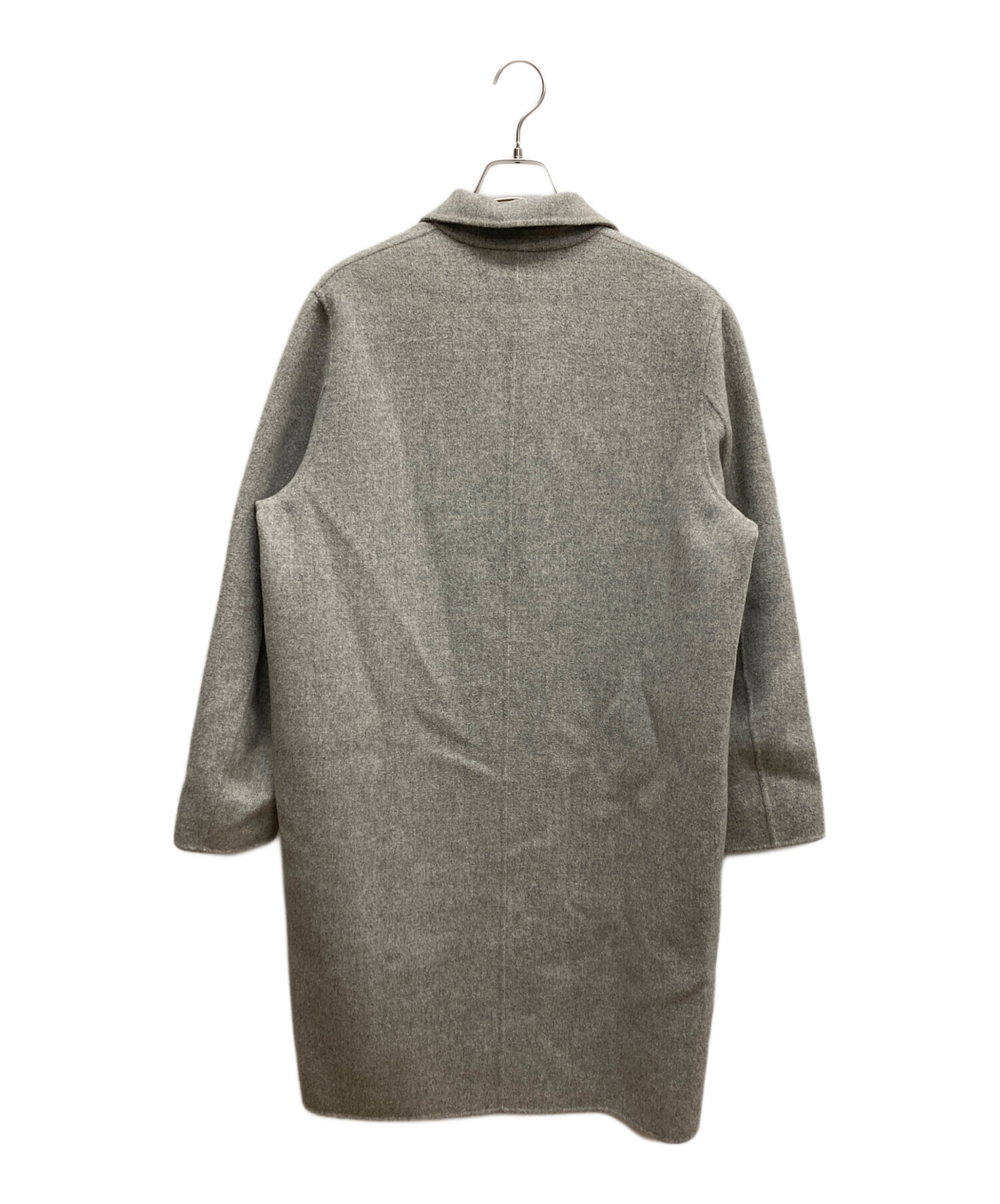 Acne Studios グレー チェスターコート 中古・古着通販】ACNE STUDIOS (アクネ ストゥディオス) カシミヤ混