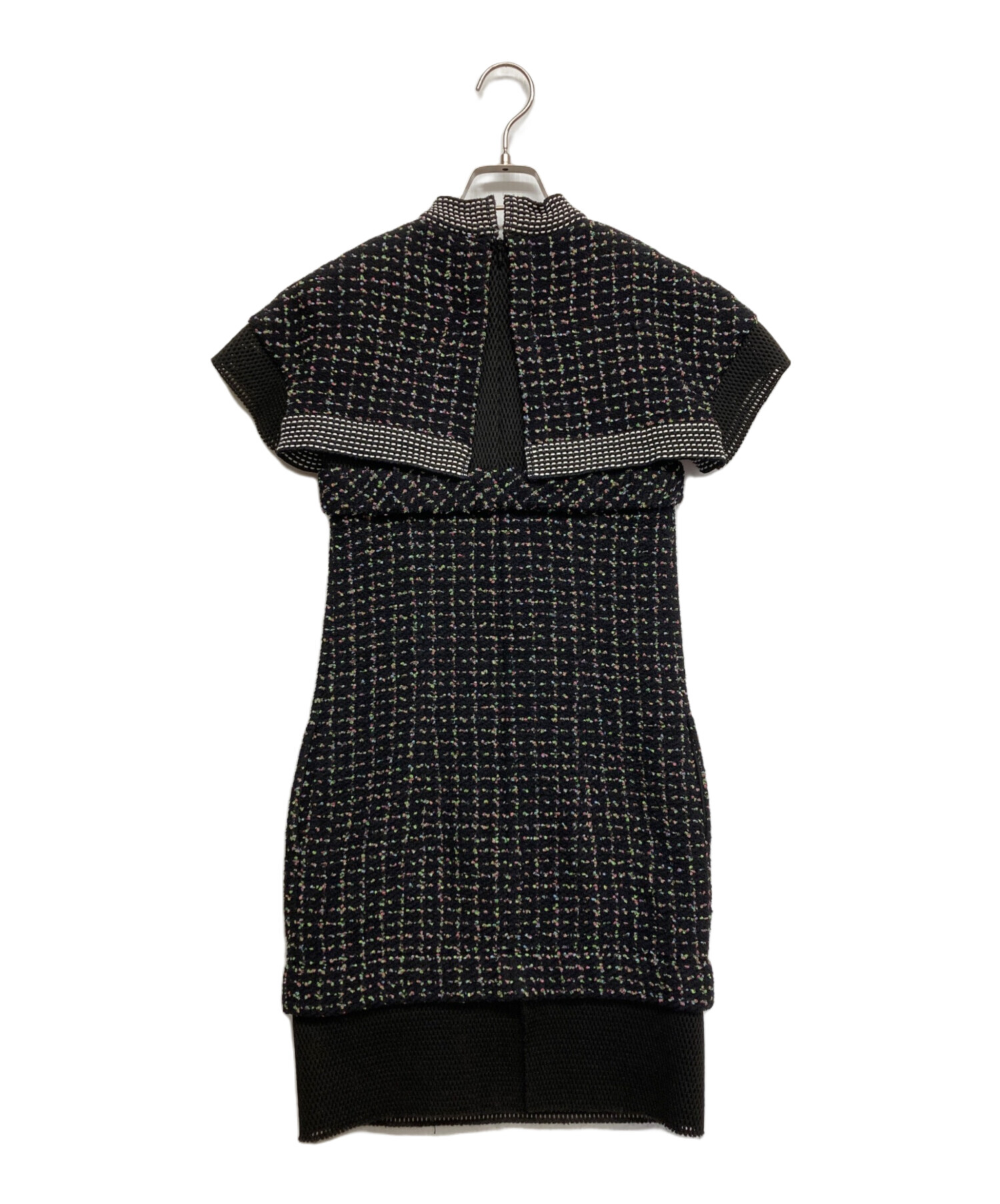 中古・古着通販】CHANEL (シャネル) ツイード メッシュ 切り替え