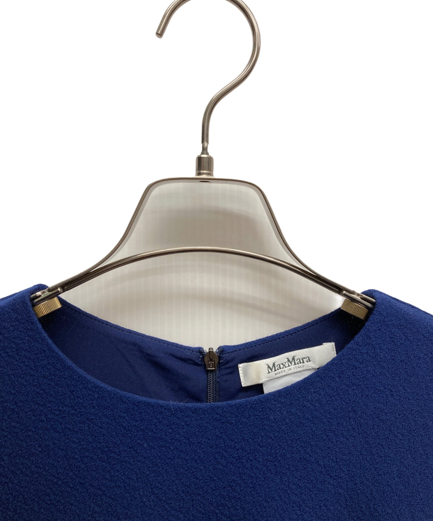 中古・古着通販】MaxMara (マックスマーラ) ピュアウール ドレープ