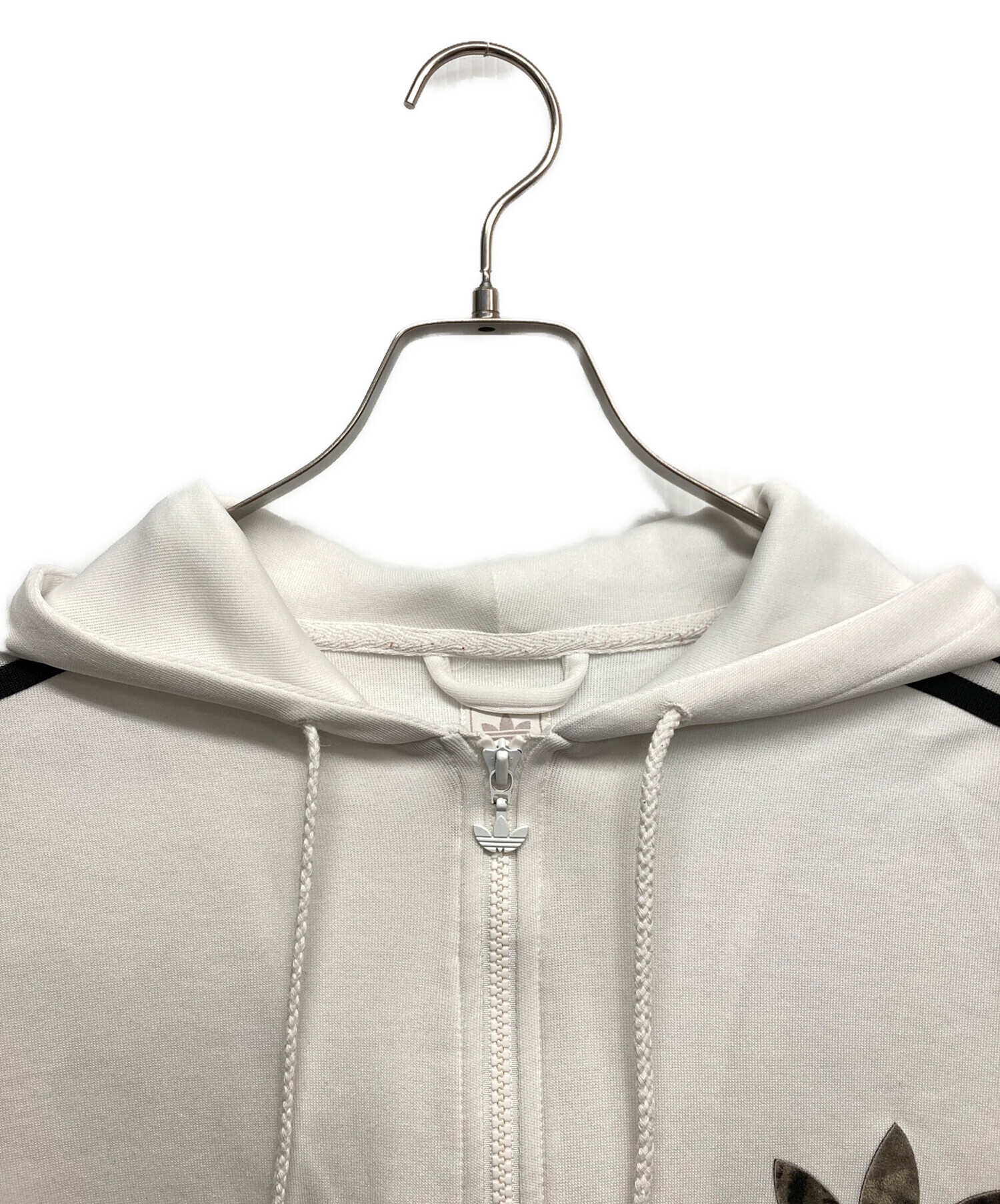 中古・古着通販】adidas (アディダス) 00'sジップパーカー ホワイト