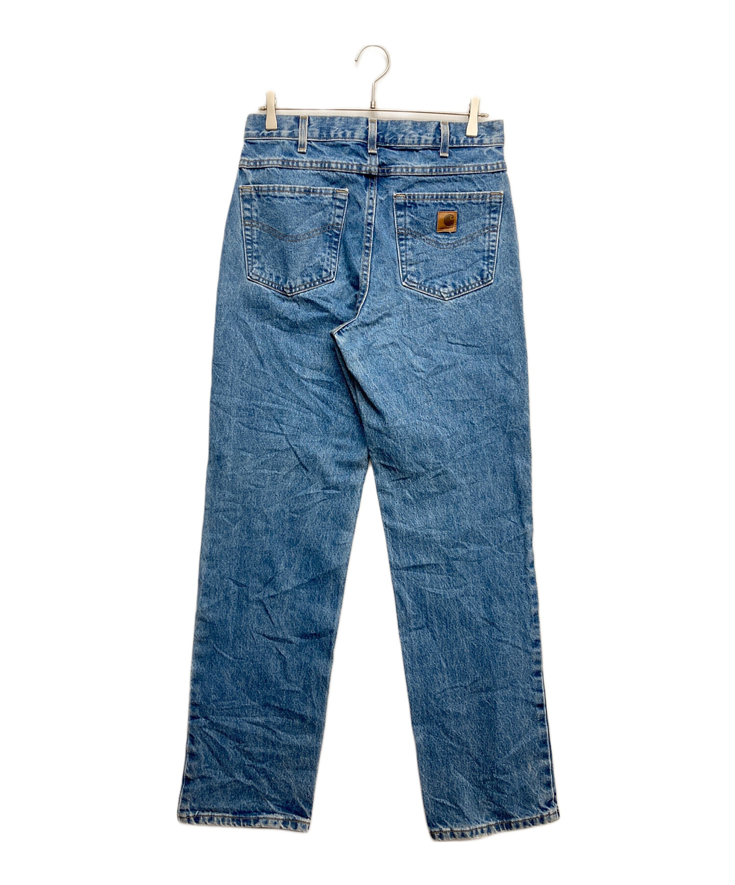 中古・古着通販】CarHartt (カーハート) デニムパンツ ブルー サイズ