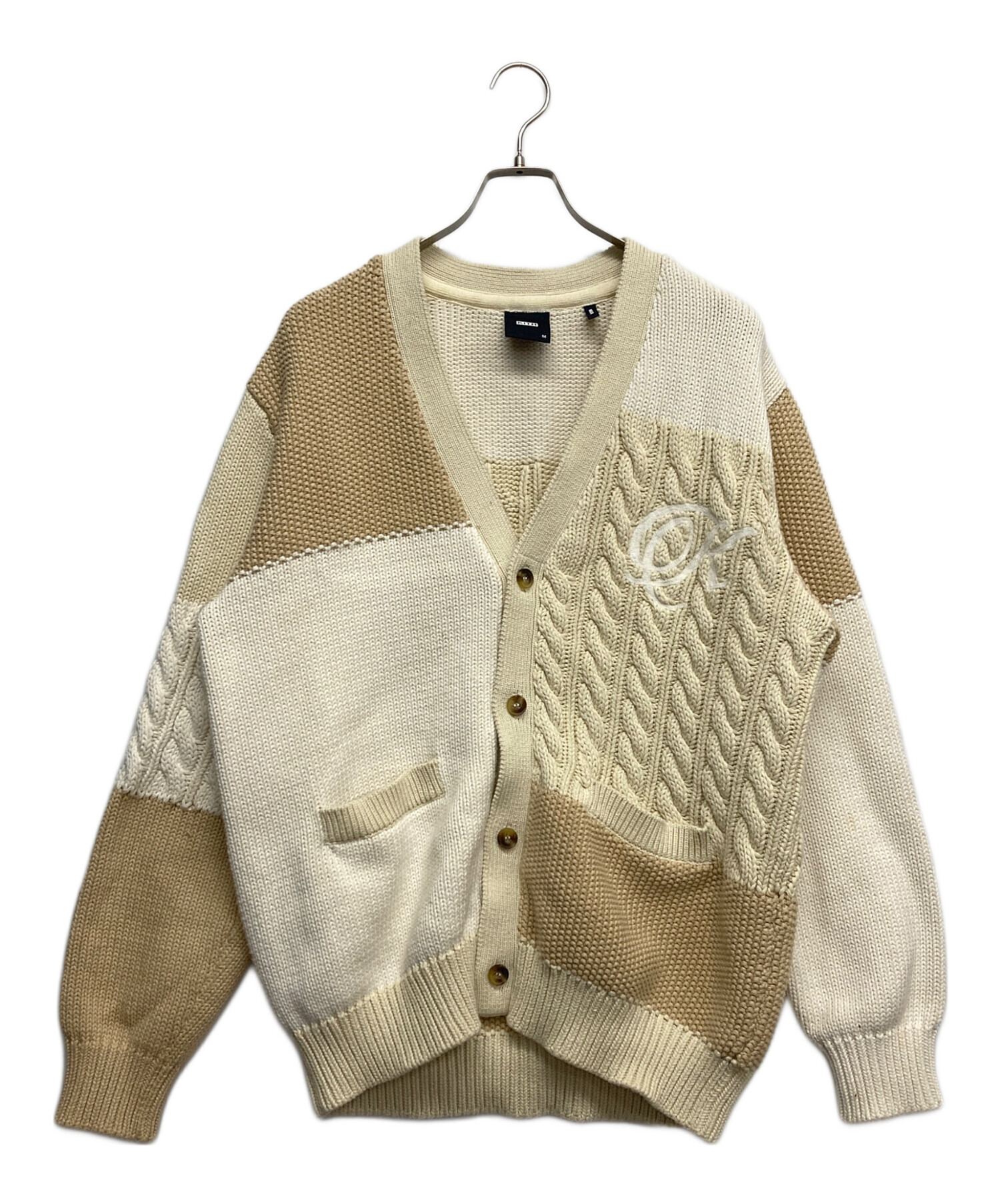 KITH カーディガン 中古・古着通販】KITH (キス) Patchwork Knit Cardigan 