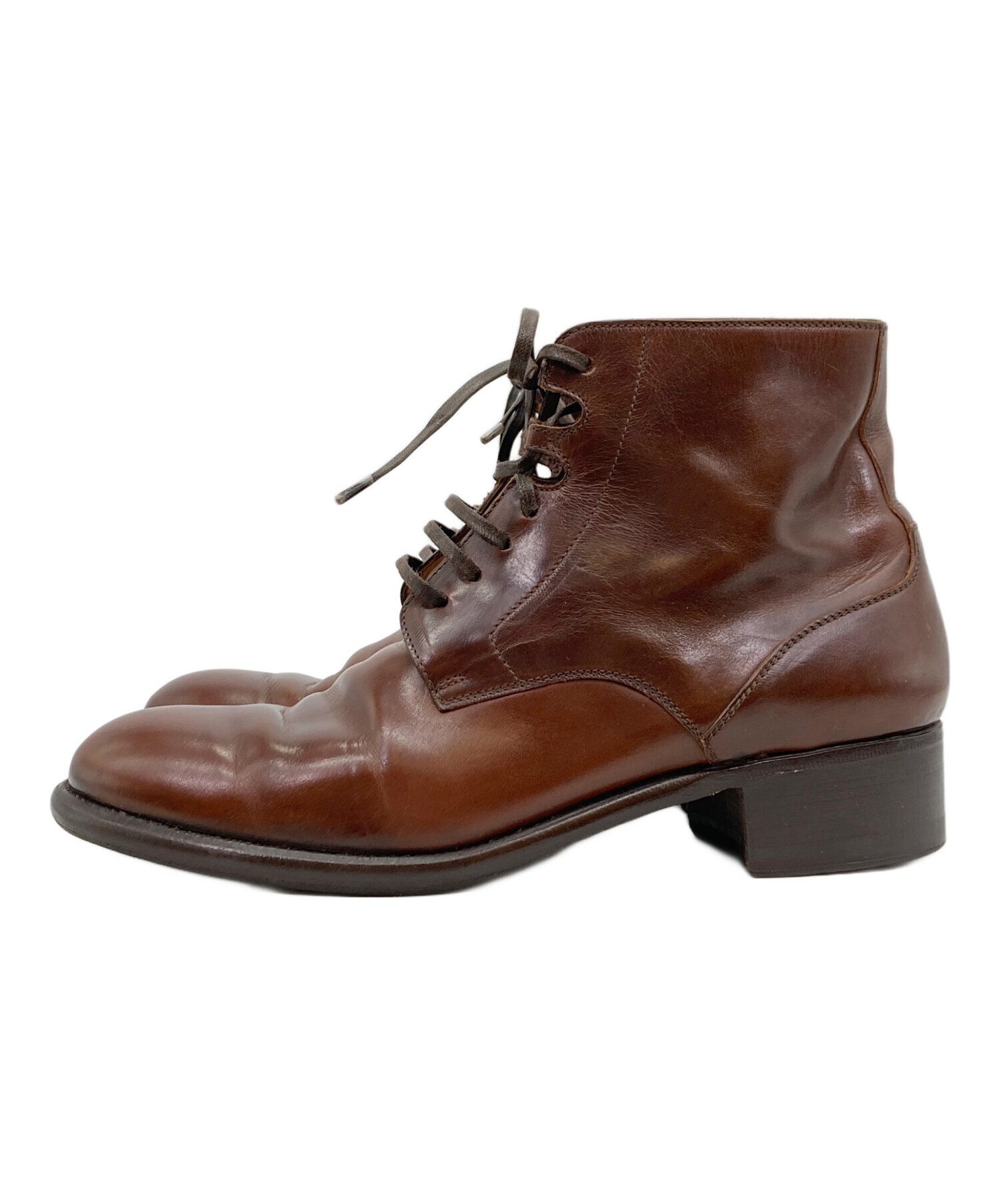 中古・古着通販】le yucca's (レ・ユッカス) KARENA RACE UP BOOTS