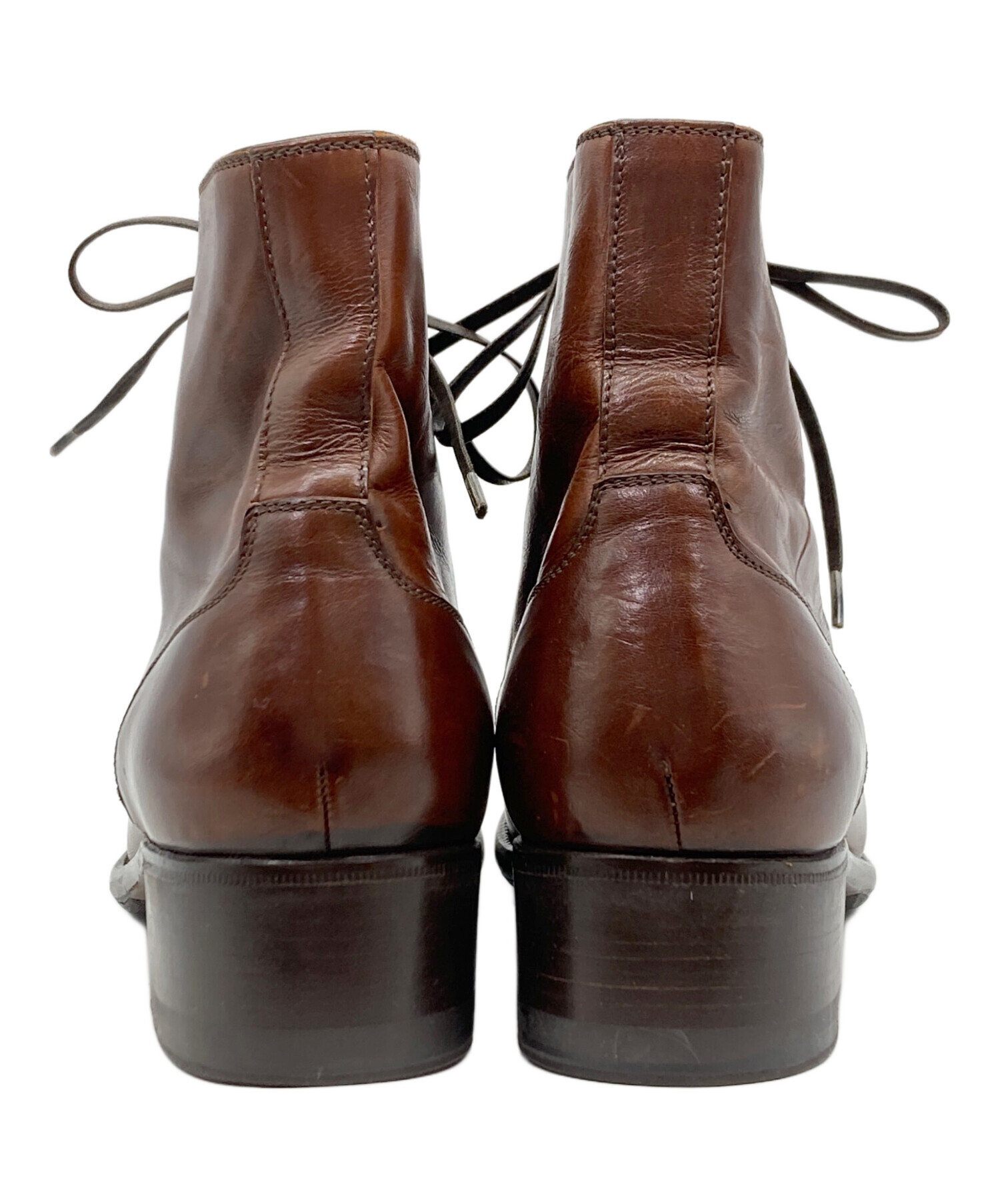 中古・古着通販】le yucca's (レ・ユッカス) KARENA RACE UP BOOTS