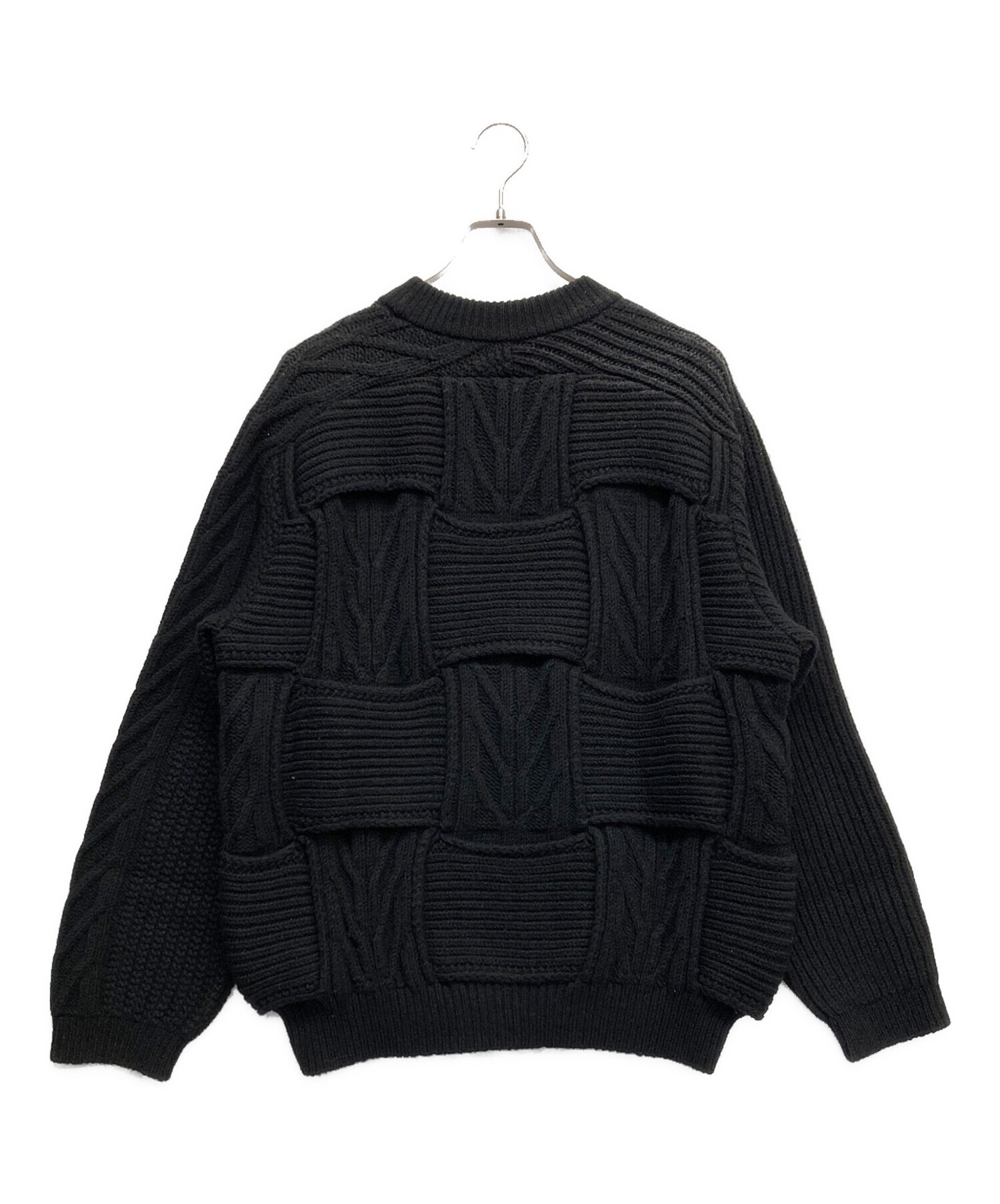 中古・古着通販】YOKE (ヨーク) CROSSING CABLE CREW NECK KNIT