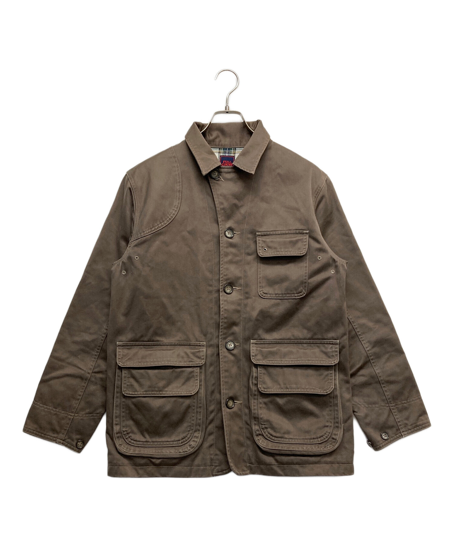 中古・古着通販】FULLCOUNT (フルカウント) カバーオール ブラウン