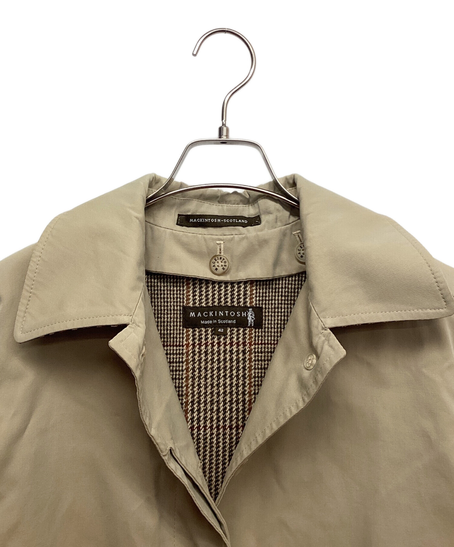 ✨MACKINTOSH✨ ステンカラーコート リバーシブルライナー　42 中古・古着通販】MACKINTOSH (マッキントッシュ) ライナー付ステン