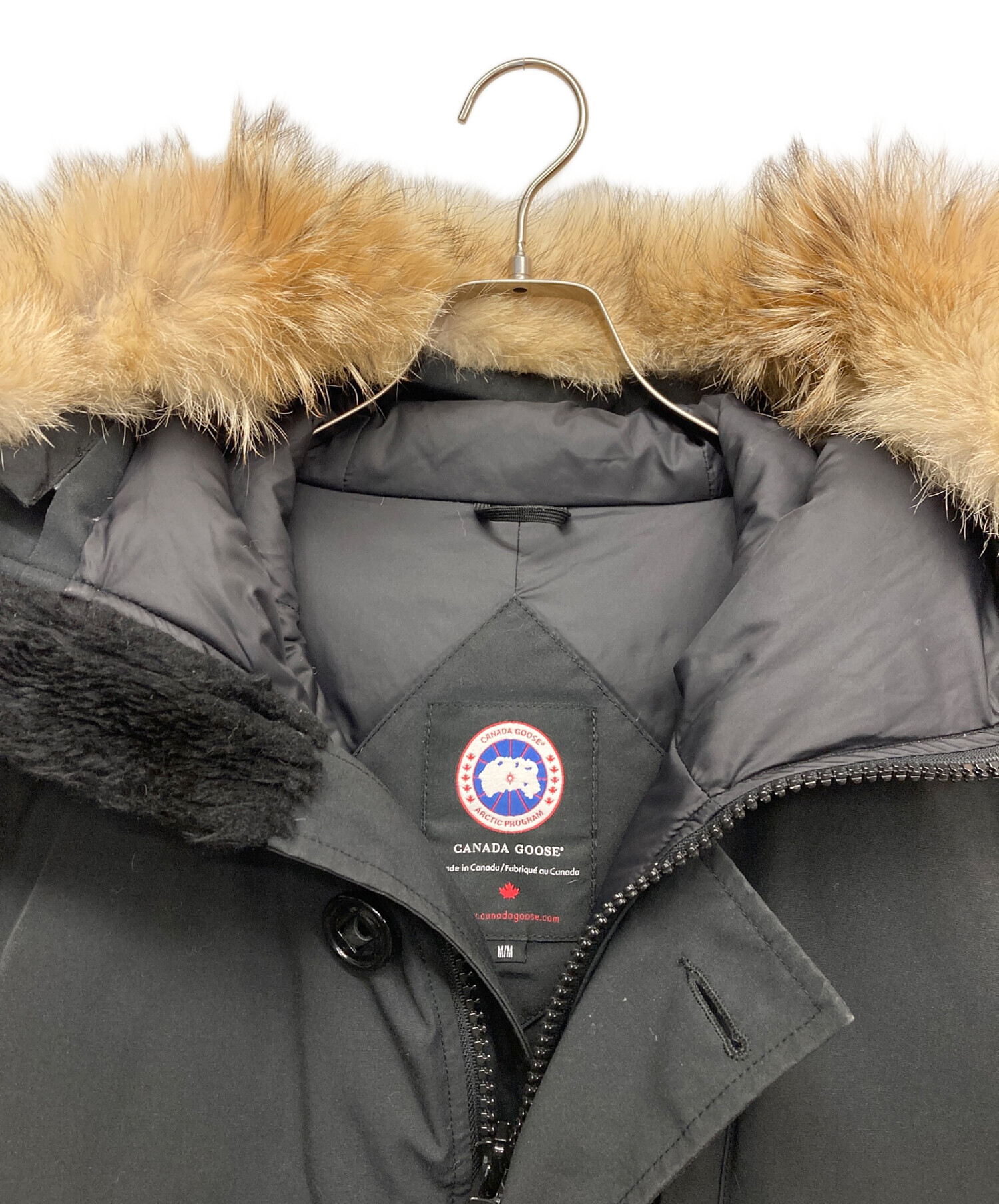 中古・古着通販】CANADA GOOSE (カナダグース) Jasper Parka ブラック