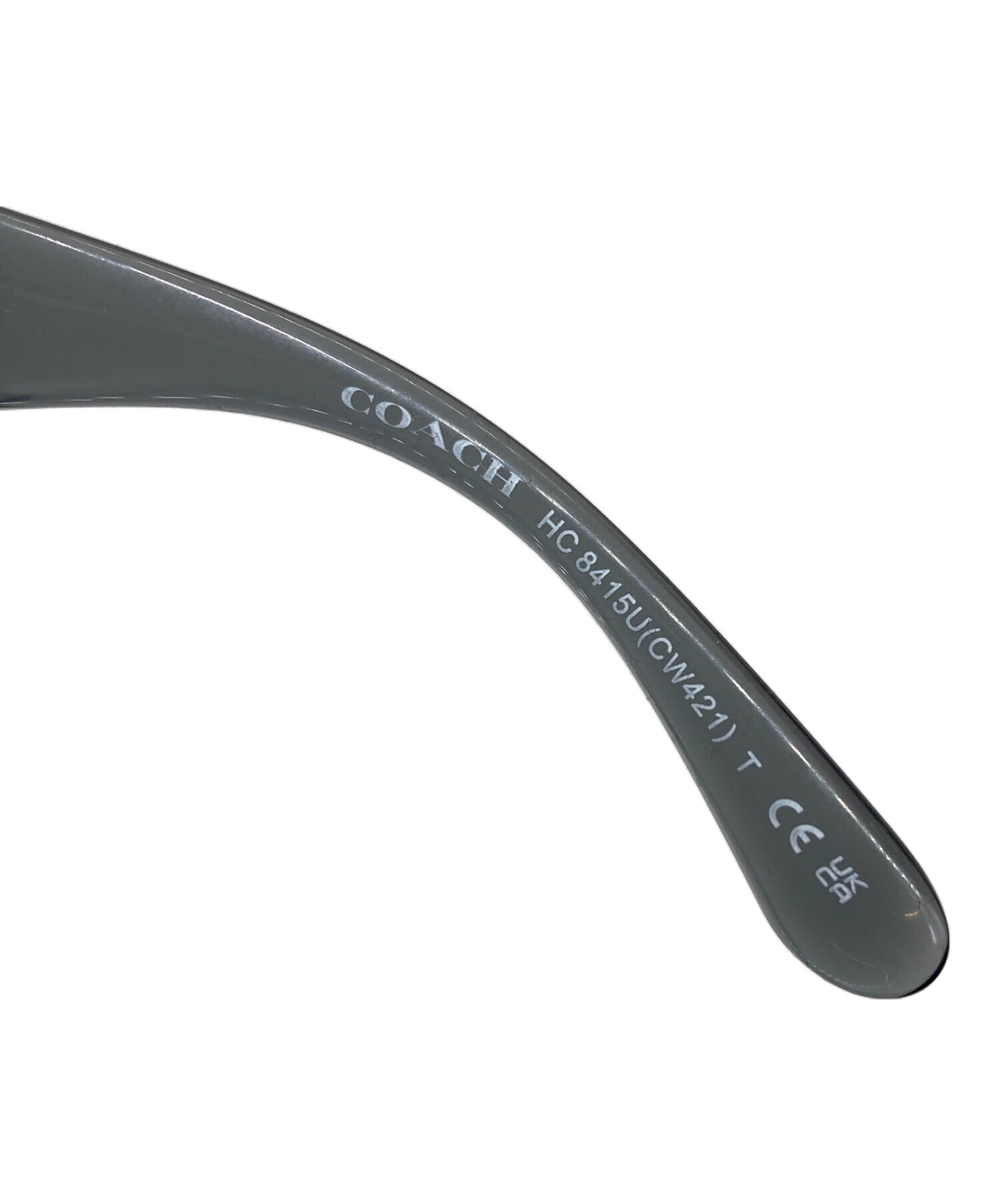 中古・古着通販】COACH (コーチ) サングラス グレー サイズ:55□18