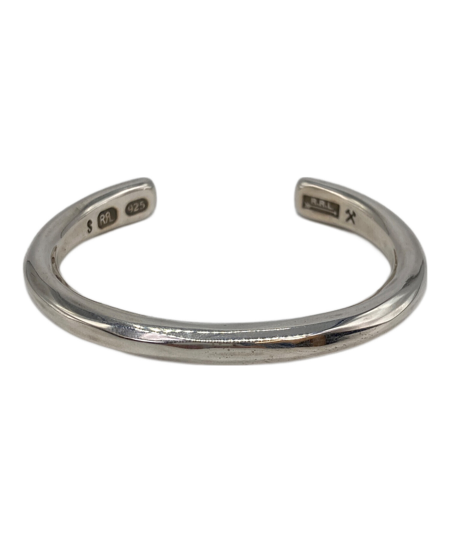 RRL Hammered Sterling Silver Cuff バングル　M 中古・古着通販】RRL (ダブルアールエル) Hammered Sterling Silver