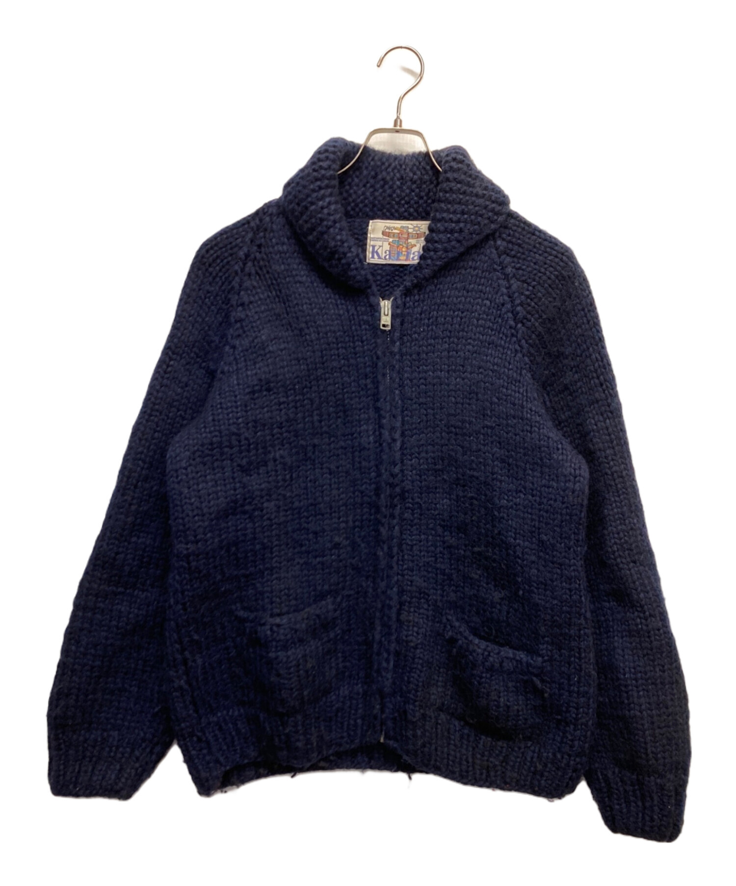 中古・古着通販】KANATA (カナタ) カウチンニットカーディガン