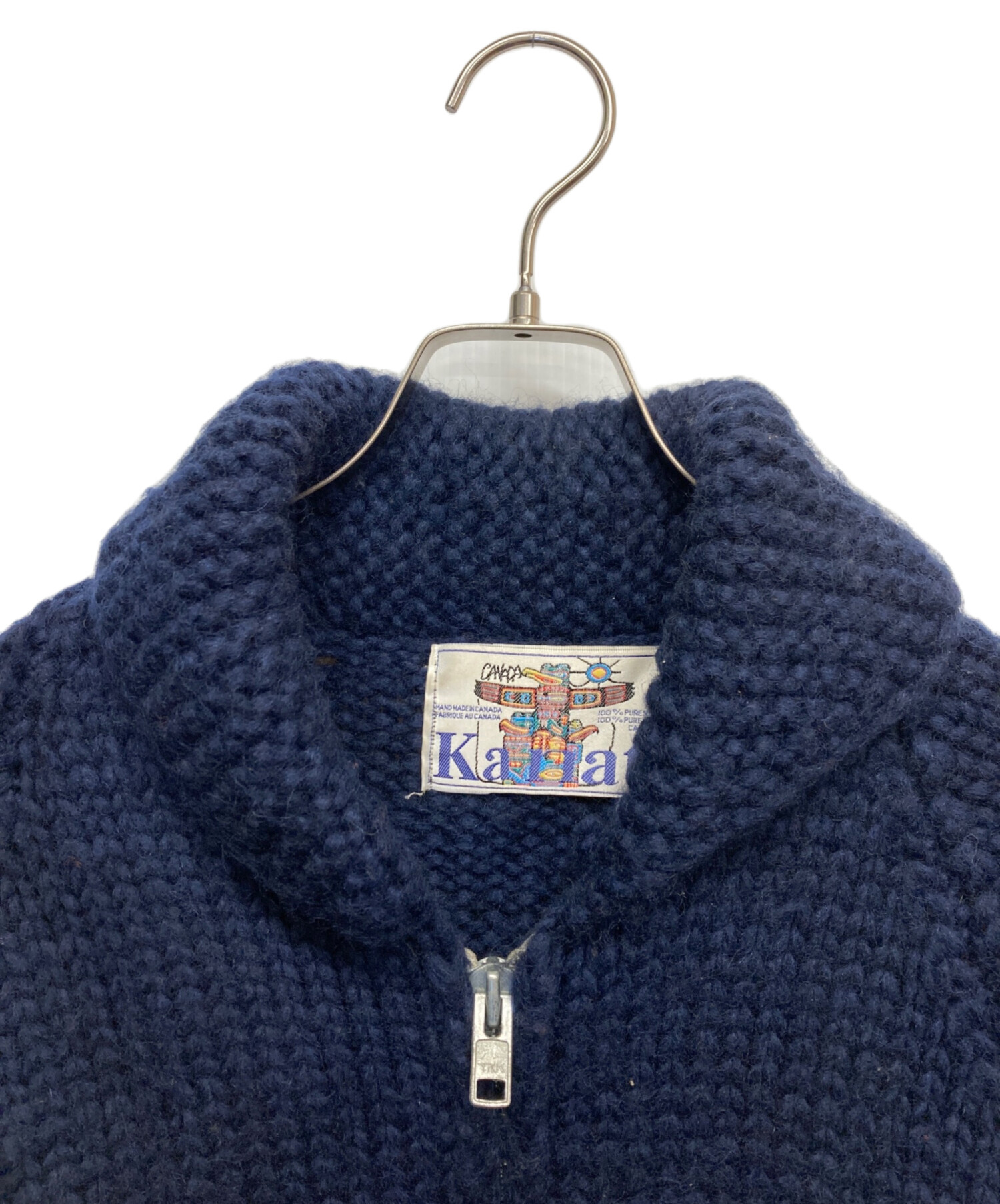 中古・古着通販】KANATA (カナタ) カウチンニットカーディガン