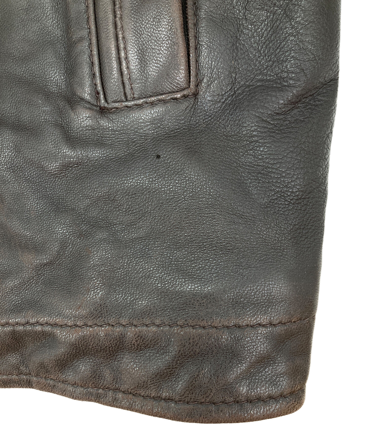 中古・古着通販】PERRY ELLIS PORTFOLIO (ペリーエリス) ラムスキン