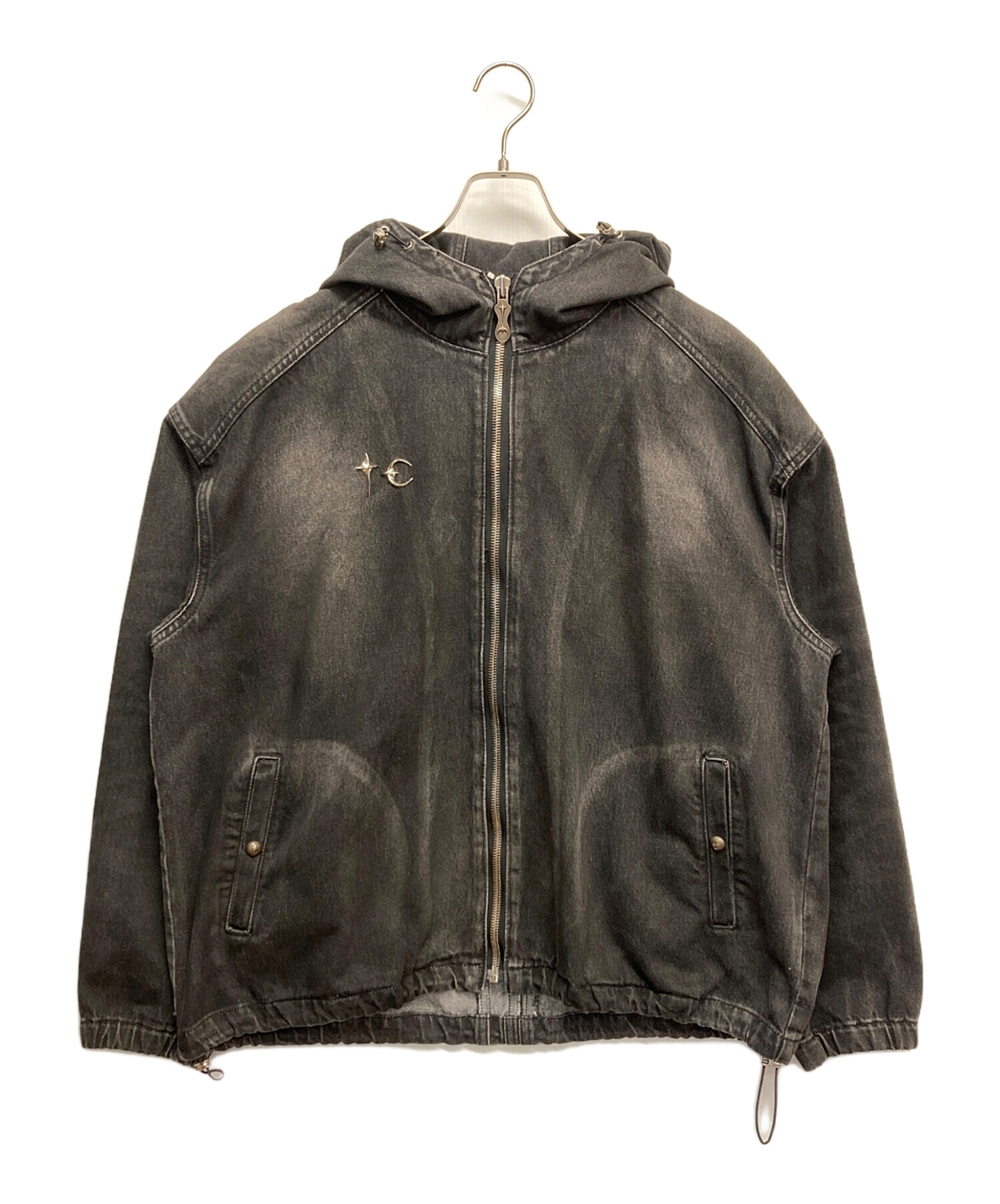 中古・古着通販】THUG CLUB (サグ クラブ) BASIC EMBLEM DENIM JACKET