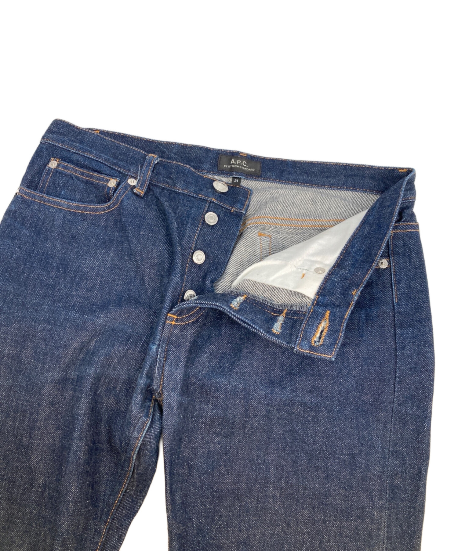 中古・古着通販】A.P.C. (アーペーセー) デニムパンツ インディゴ 