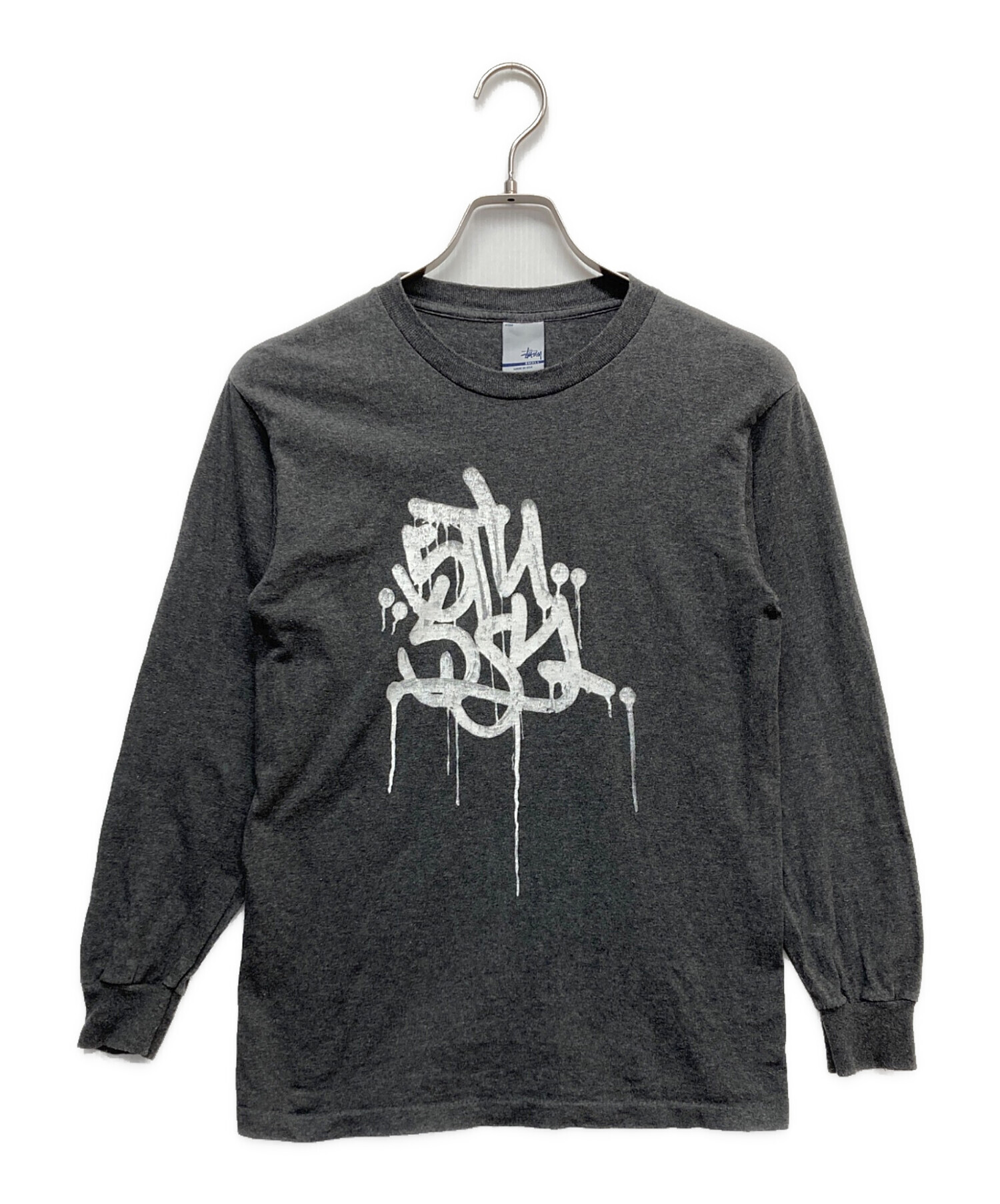 中古・古着通販】stussy (ステューシー) グラッフィックロゴカットソー