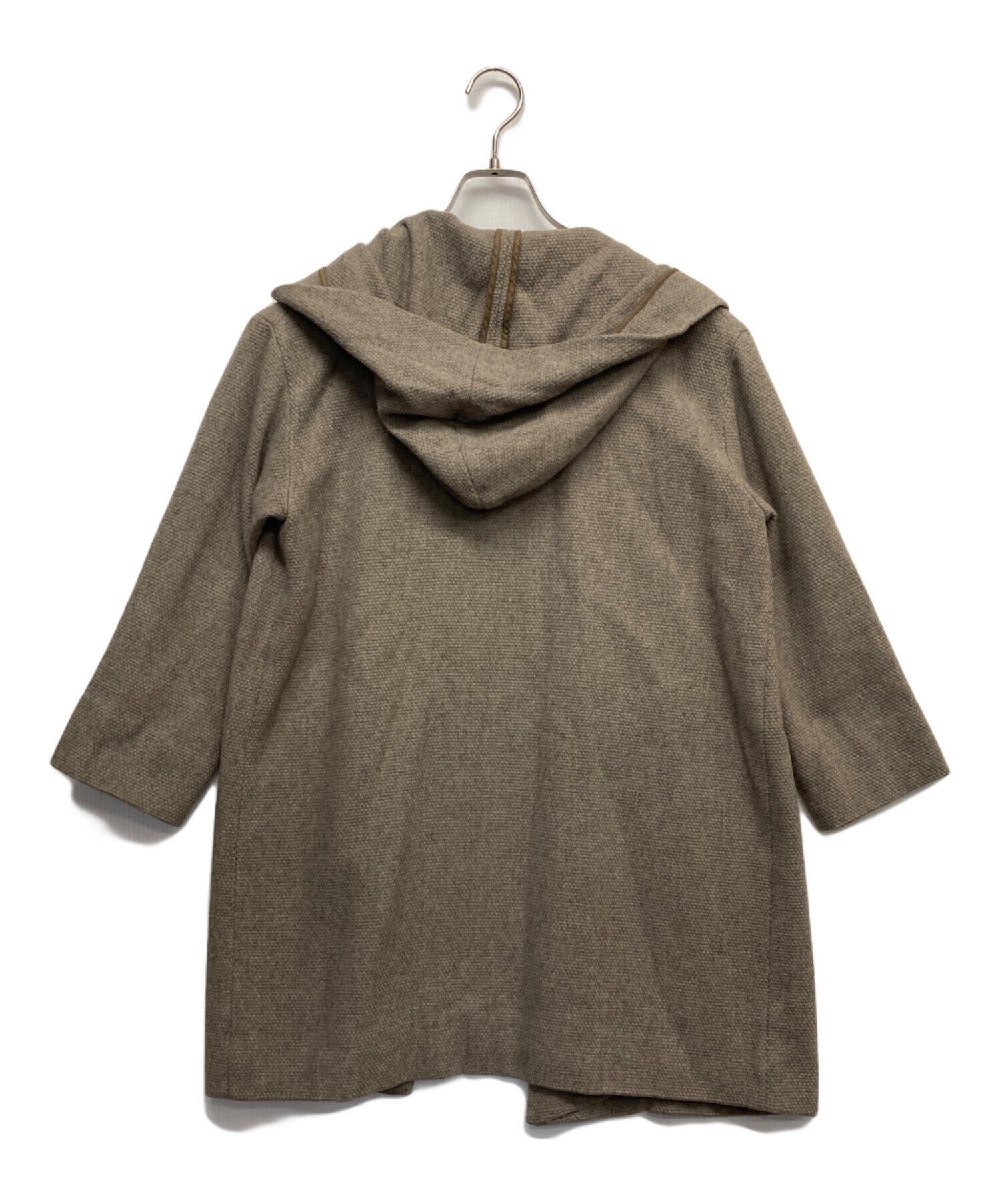 中古・古着通販】evam eva (エヴァムエヴァ) ラムウールフードコート