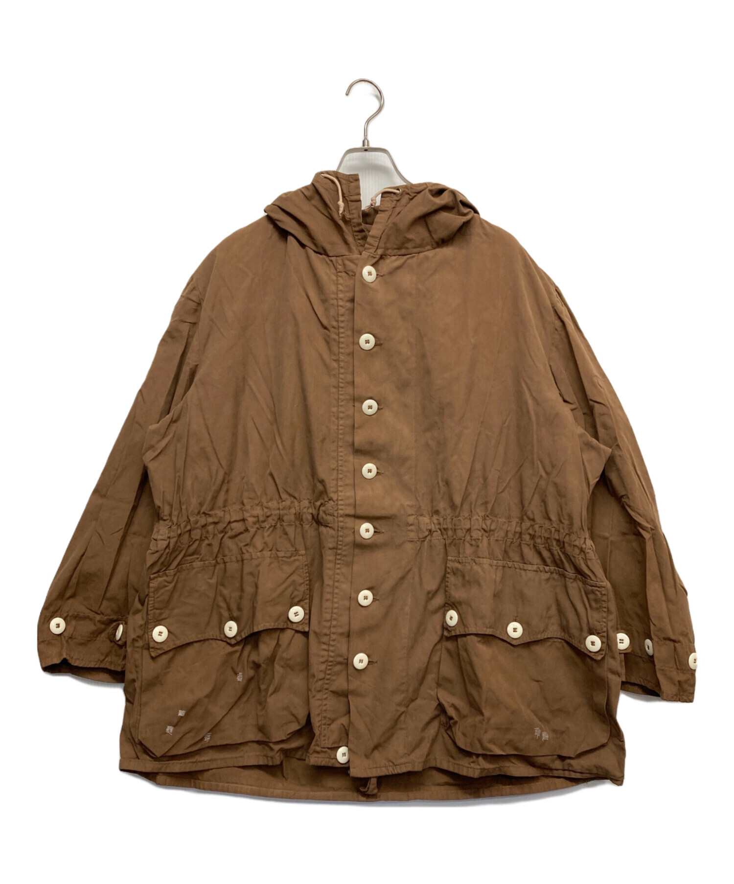 スウェーデン軍 スノーパーカー メンズ L 古着 ミリタリー ジャケット MILITARY（ミリタリー） スノーカモパーカー スウェーデン軍 40年代