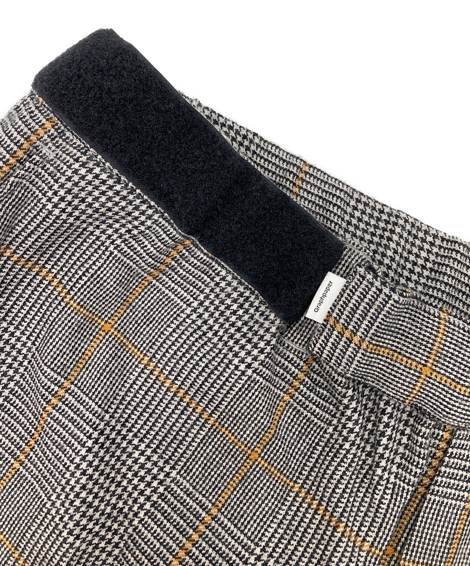 中古・古着通販】Graphpaper (グラフペーパー) GLENCHECK WOOL COOK