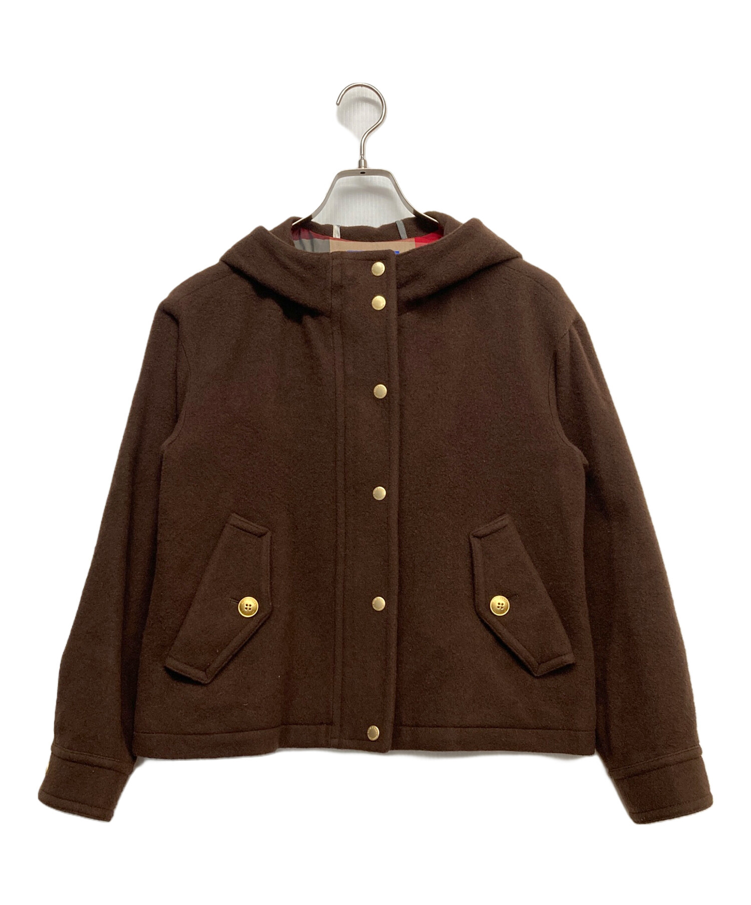 新品未使用 BLUE LABEL CRESTBRIDGE フーデッドブルゾン40 中古・古着通販】BLUE LABEL CRESTBRIDGE (ブルーレーベルクレスト