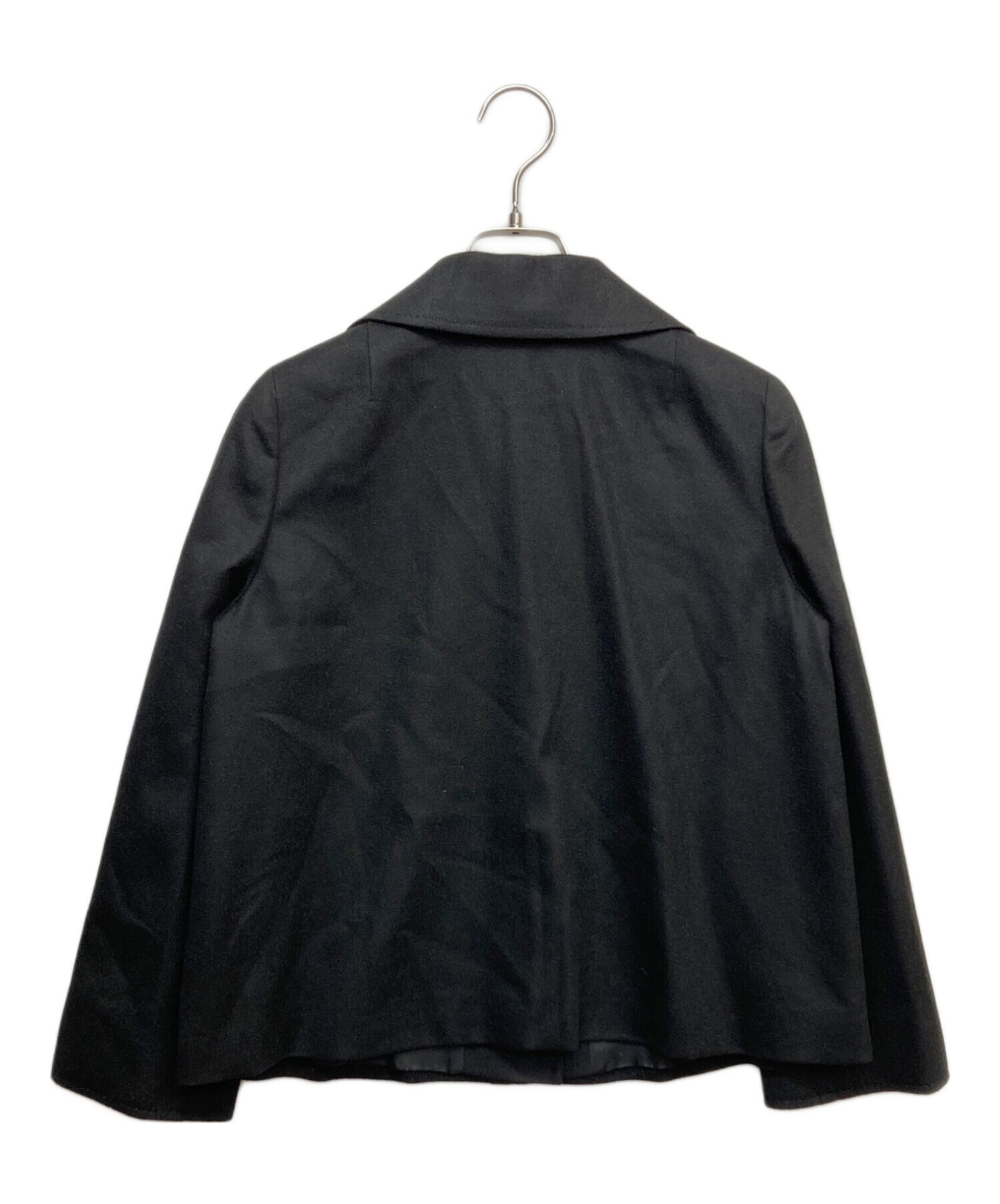 中古・古着通販】LEILIAN (レリアン) カシミヤジャケット ブラック 
