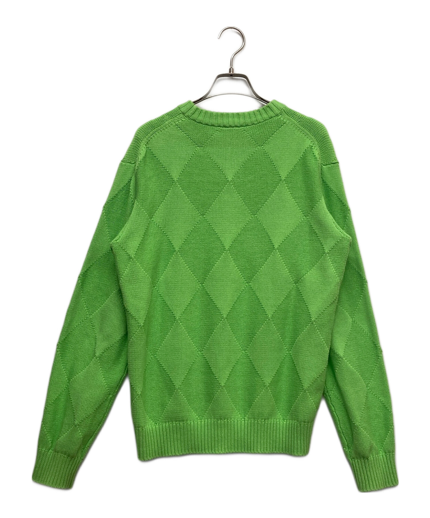 中古・古着通販】LACOSTE (ラコステ) コットンニット グリーン サイズ 