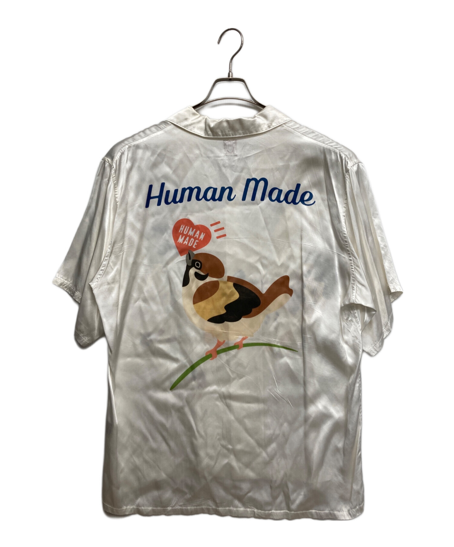 中古・古着通販】HUMAN MADE (ヒューマンメイド) s/sレーヨンシャツ
