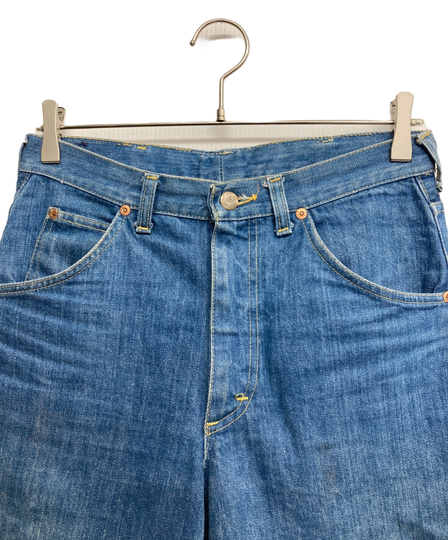 中古・古着通販】LEE (リー) ヴィンテージデニムパンツ ブルー サイズ